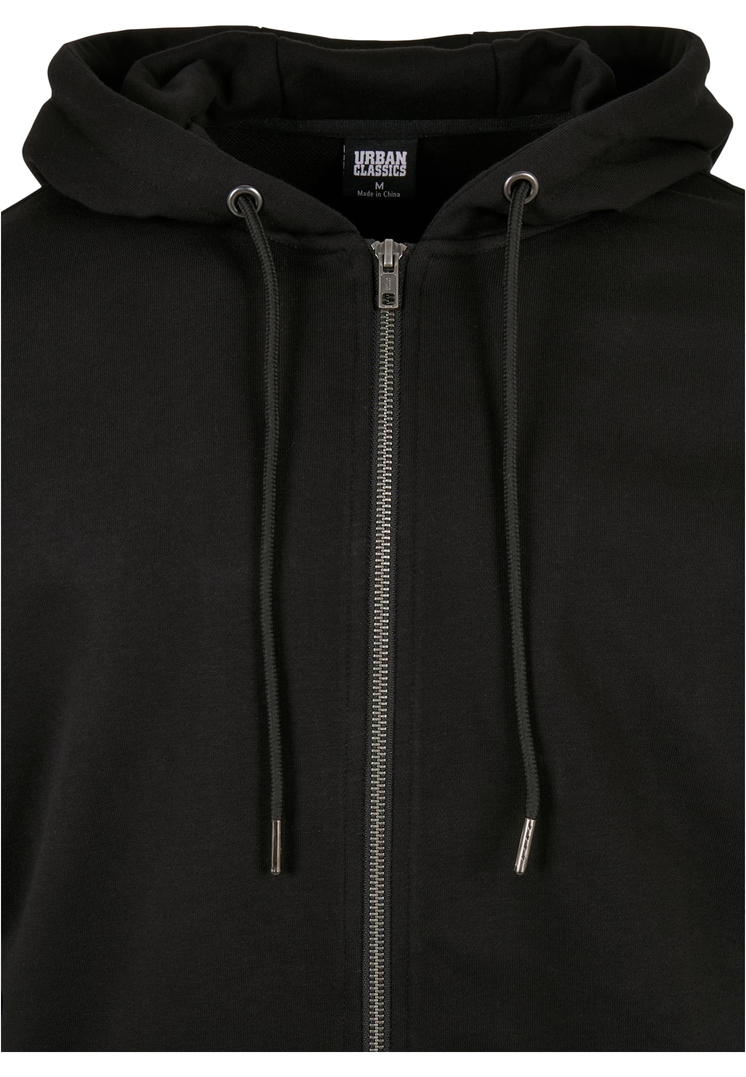 Basic Terry Zip Hoody | black