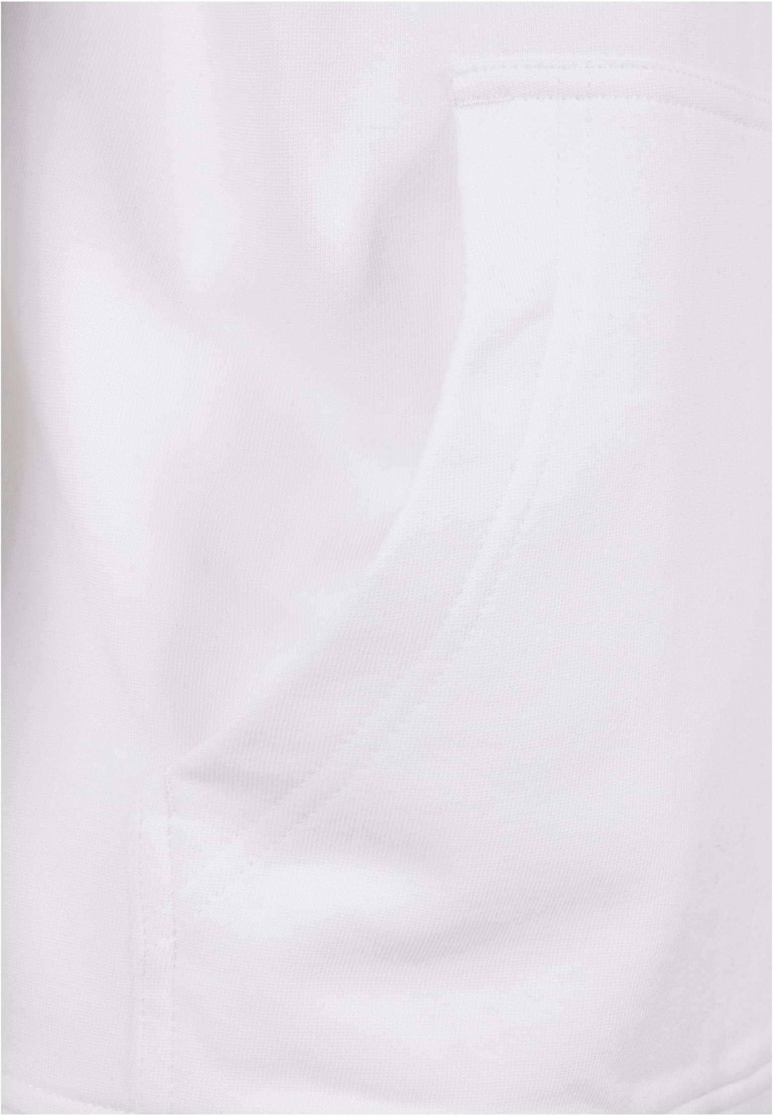 Basic Terry Zip Hoody | white