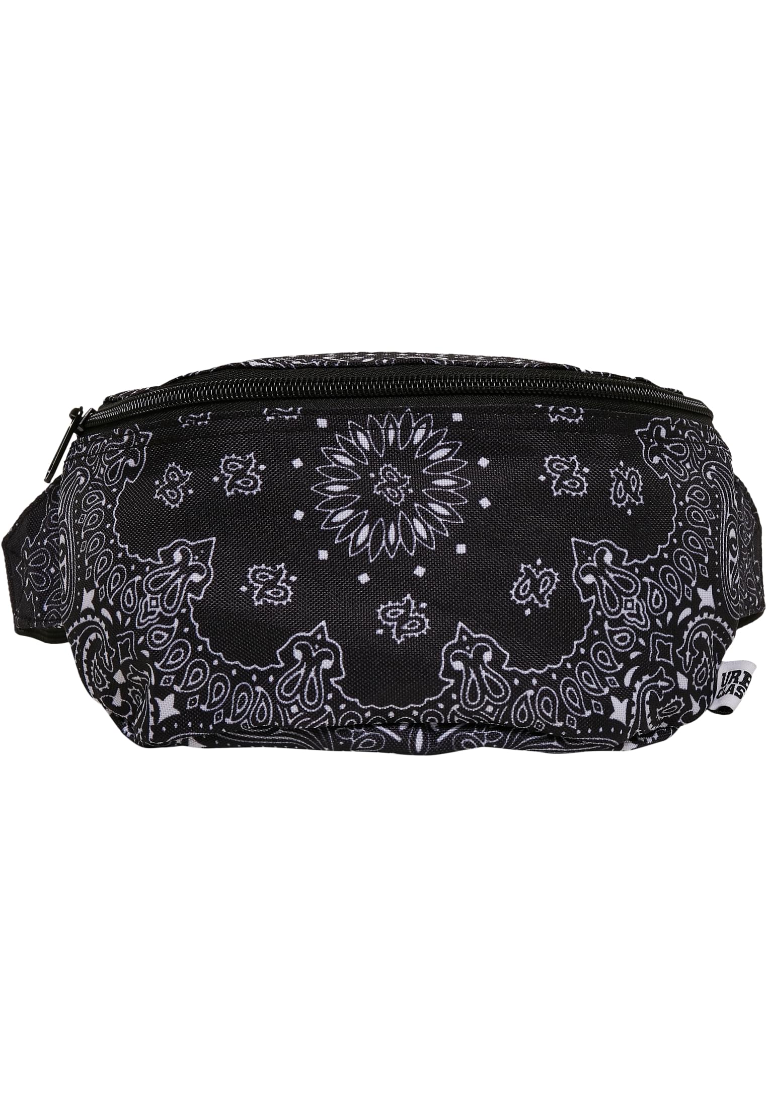 Bandana Print Hip Bag | black