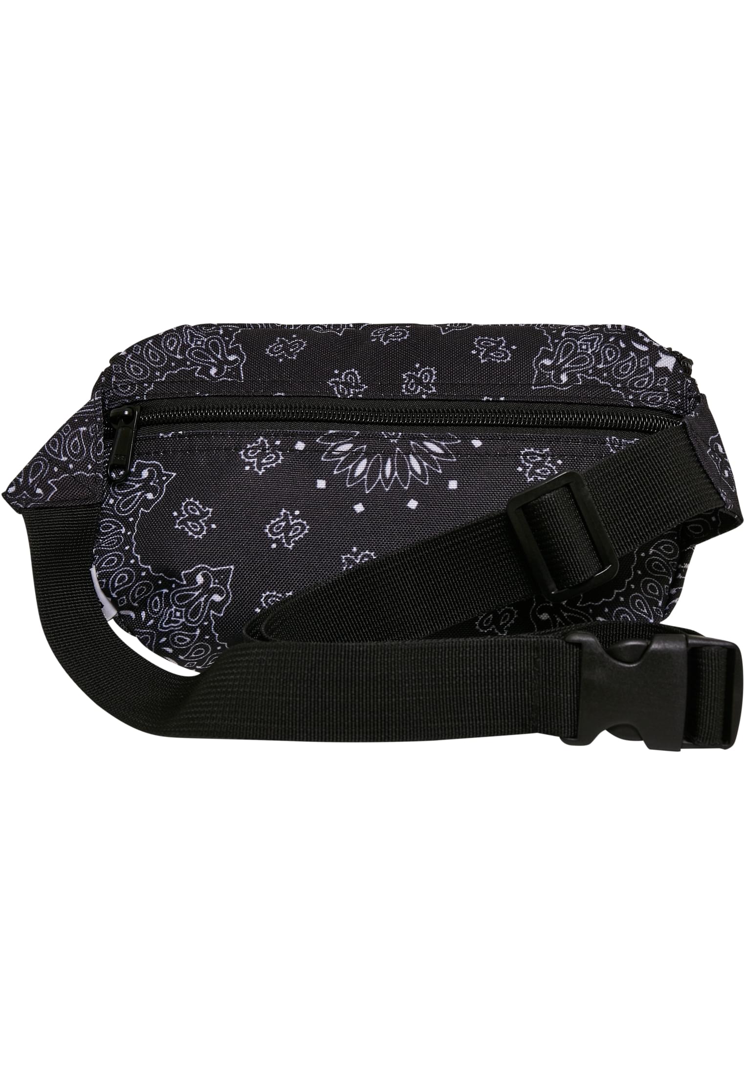 Bandana Print Hip Bag | black