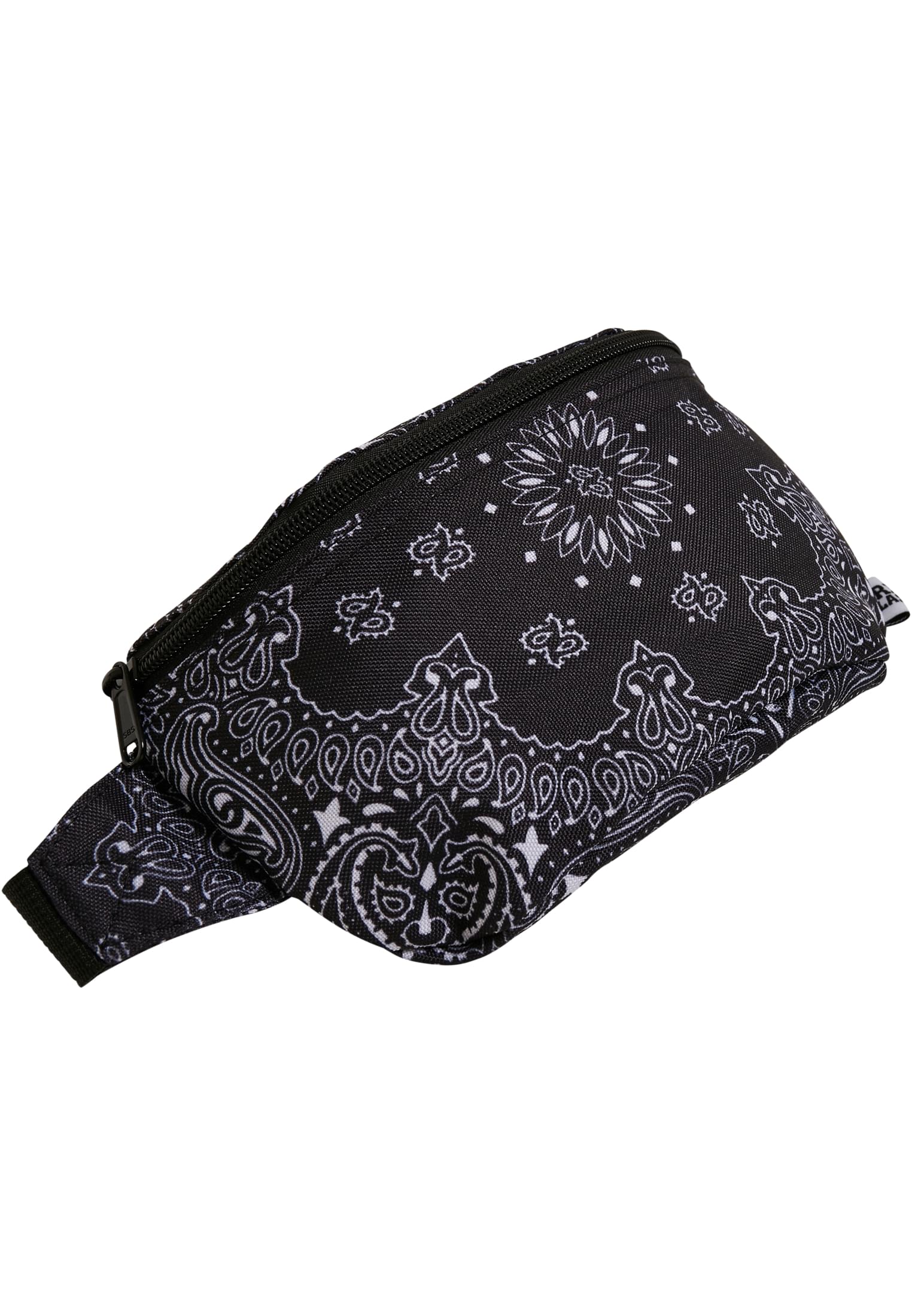 Bandana Print Hip Bag | black