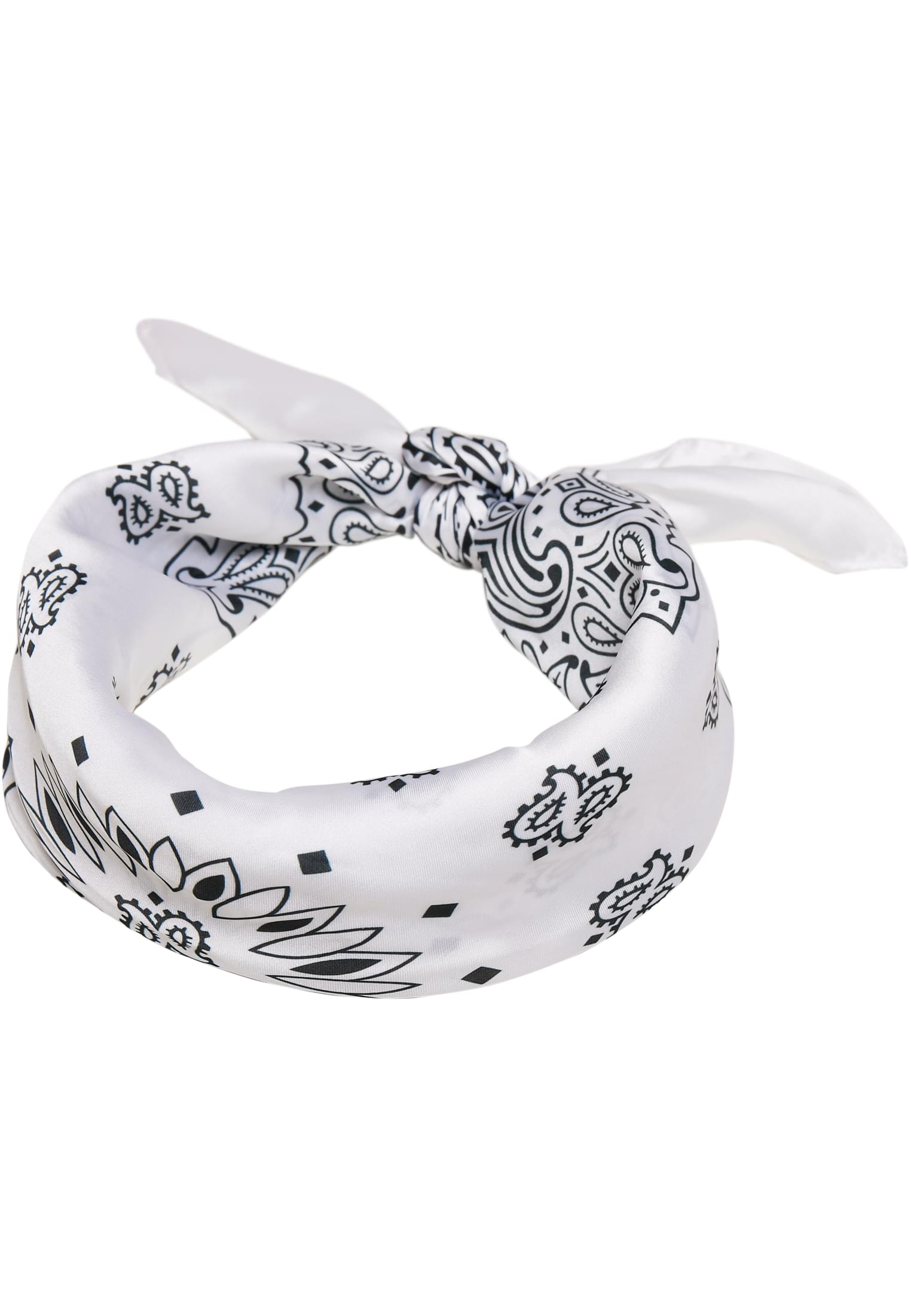 Satin Bandana 2-Pack | black/white