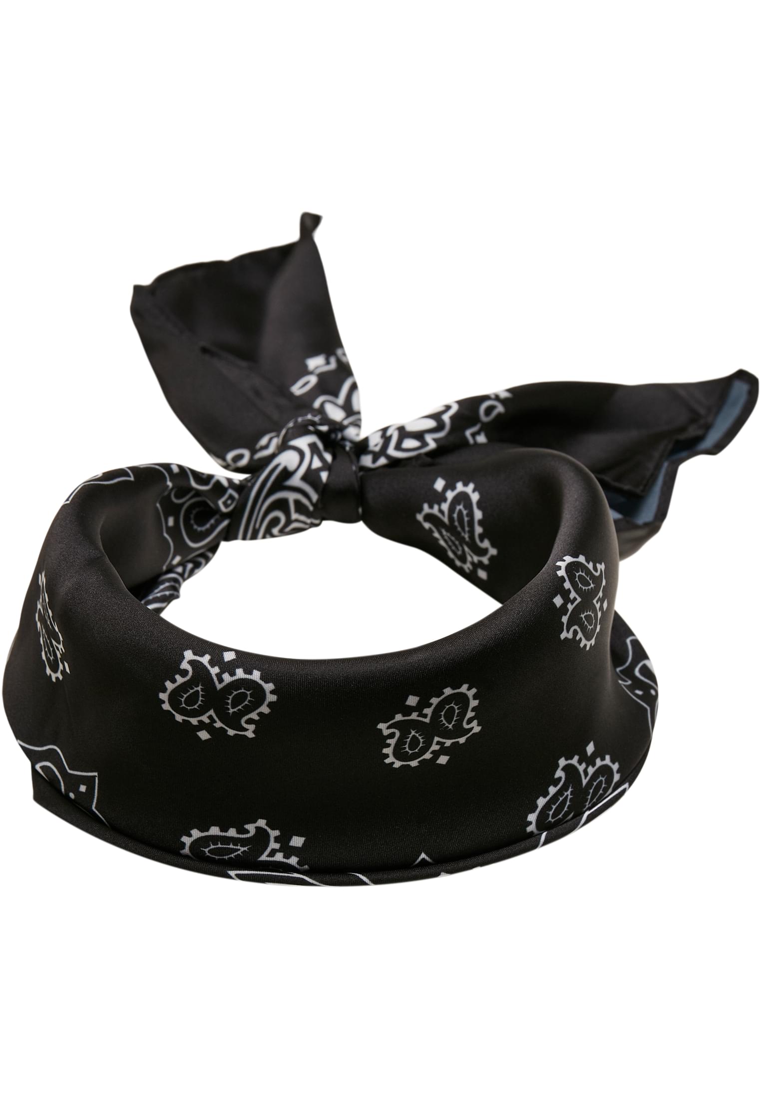 Satin Bandana 2-Pack | black/orange