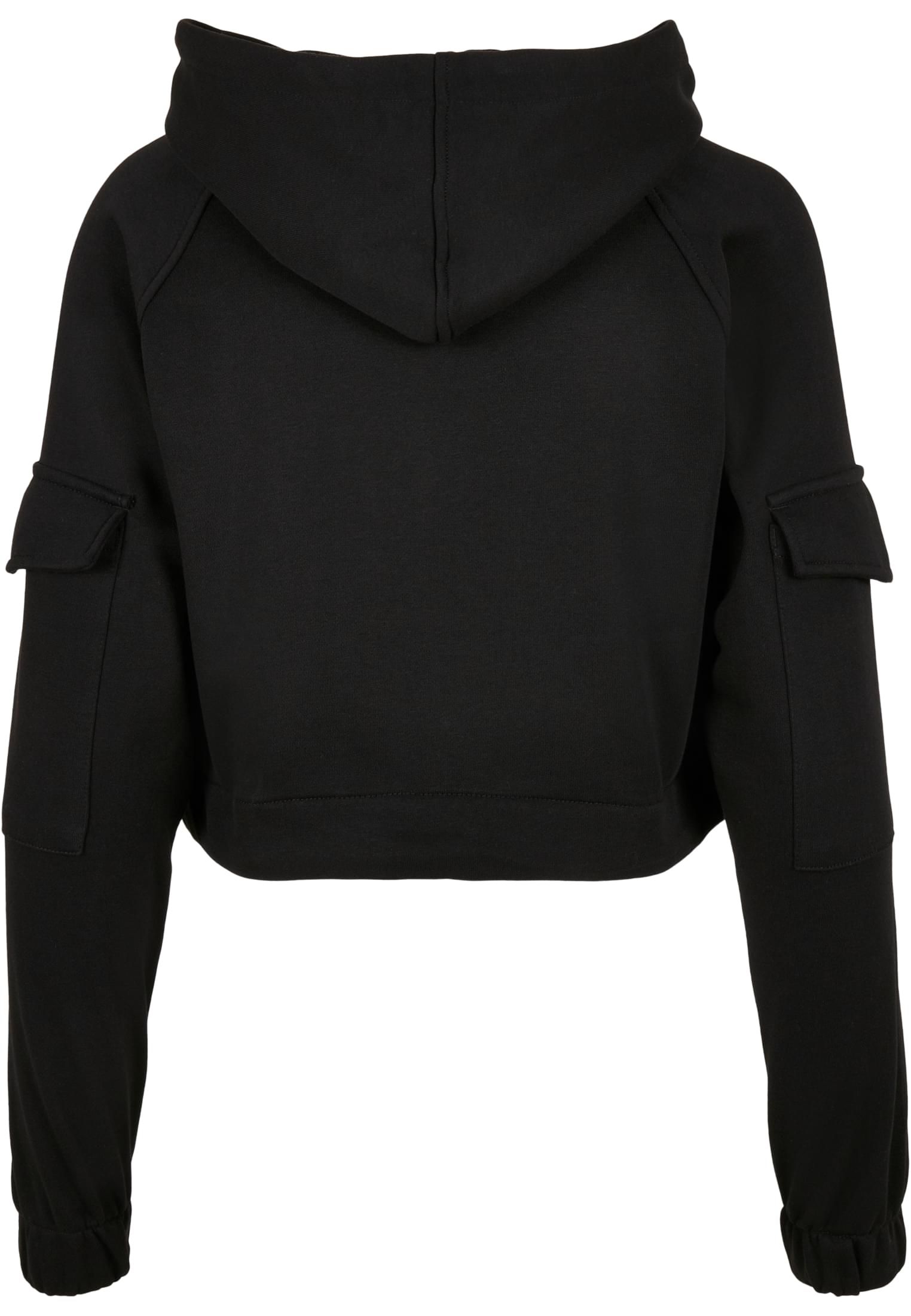 Ladies Short Worker Hoody | black