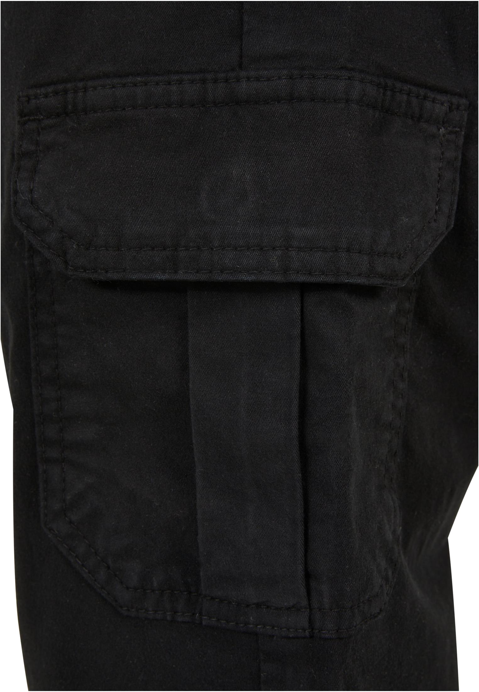 Ladies High Waist Cargo Jogging Pants | black