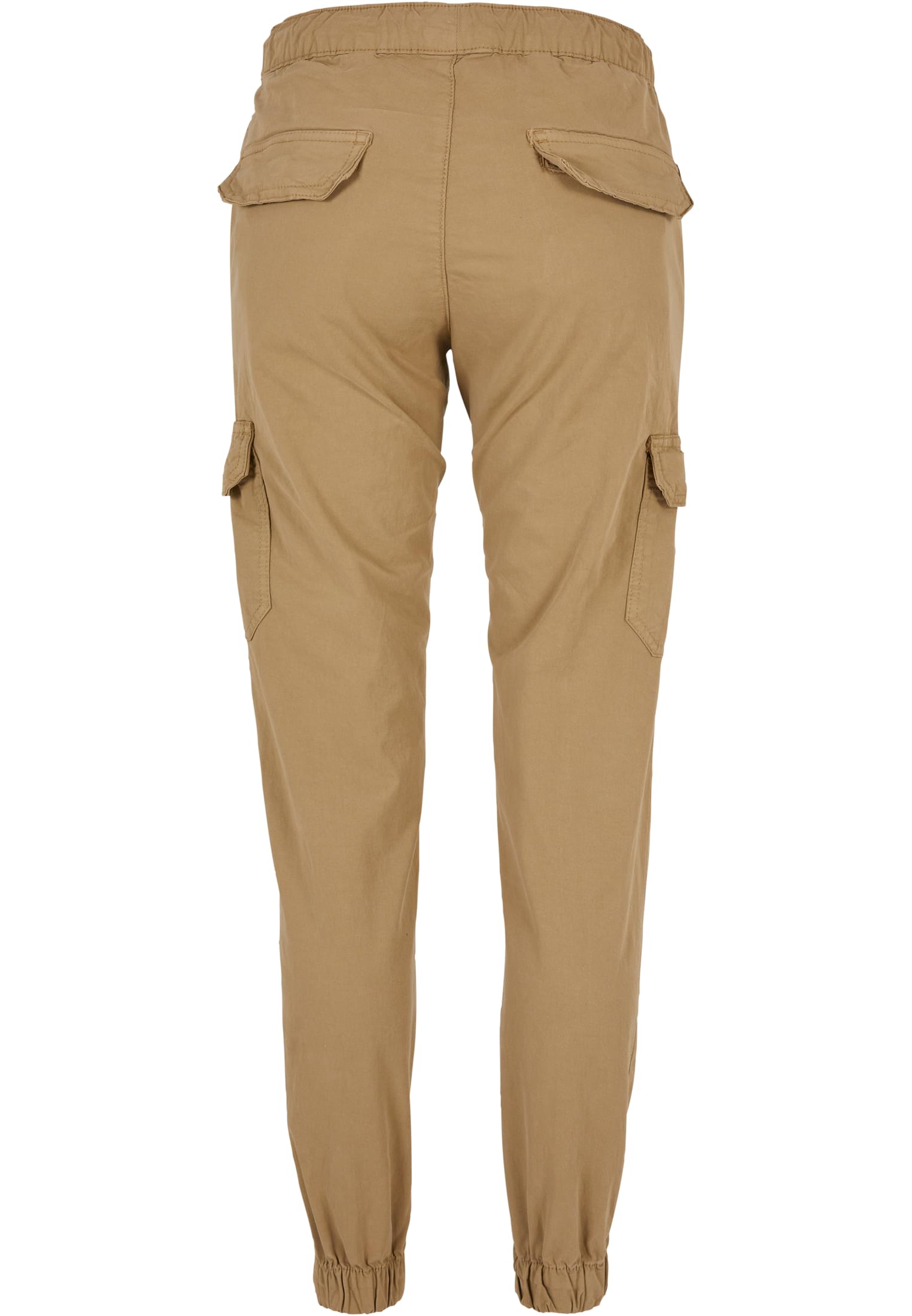 Ladies High Waist Cargo Jogging Pants | unionbeige