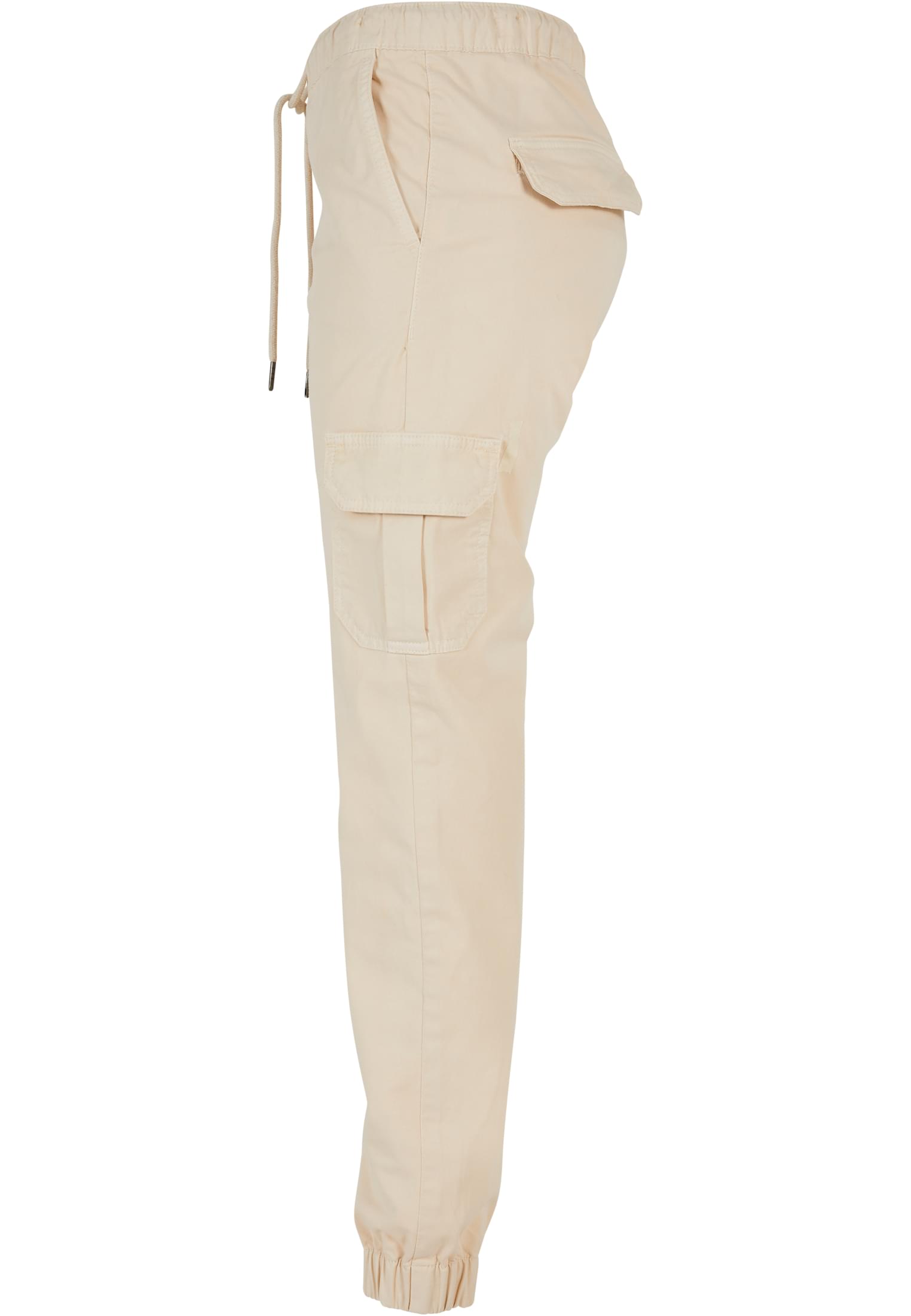 Ladies High Waist Cargo Jogging Pants | whitesand