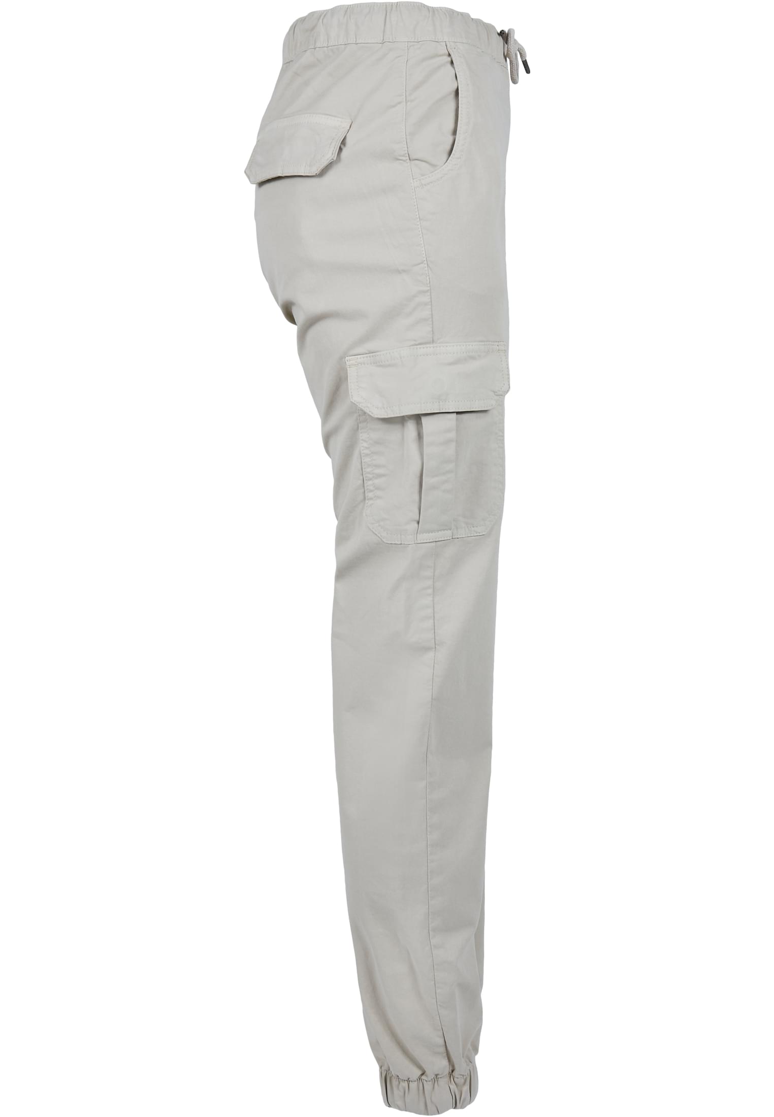 Ladies High Waist Cargo Jogging Pants | concrete