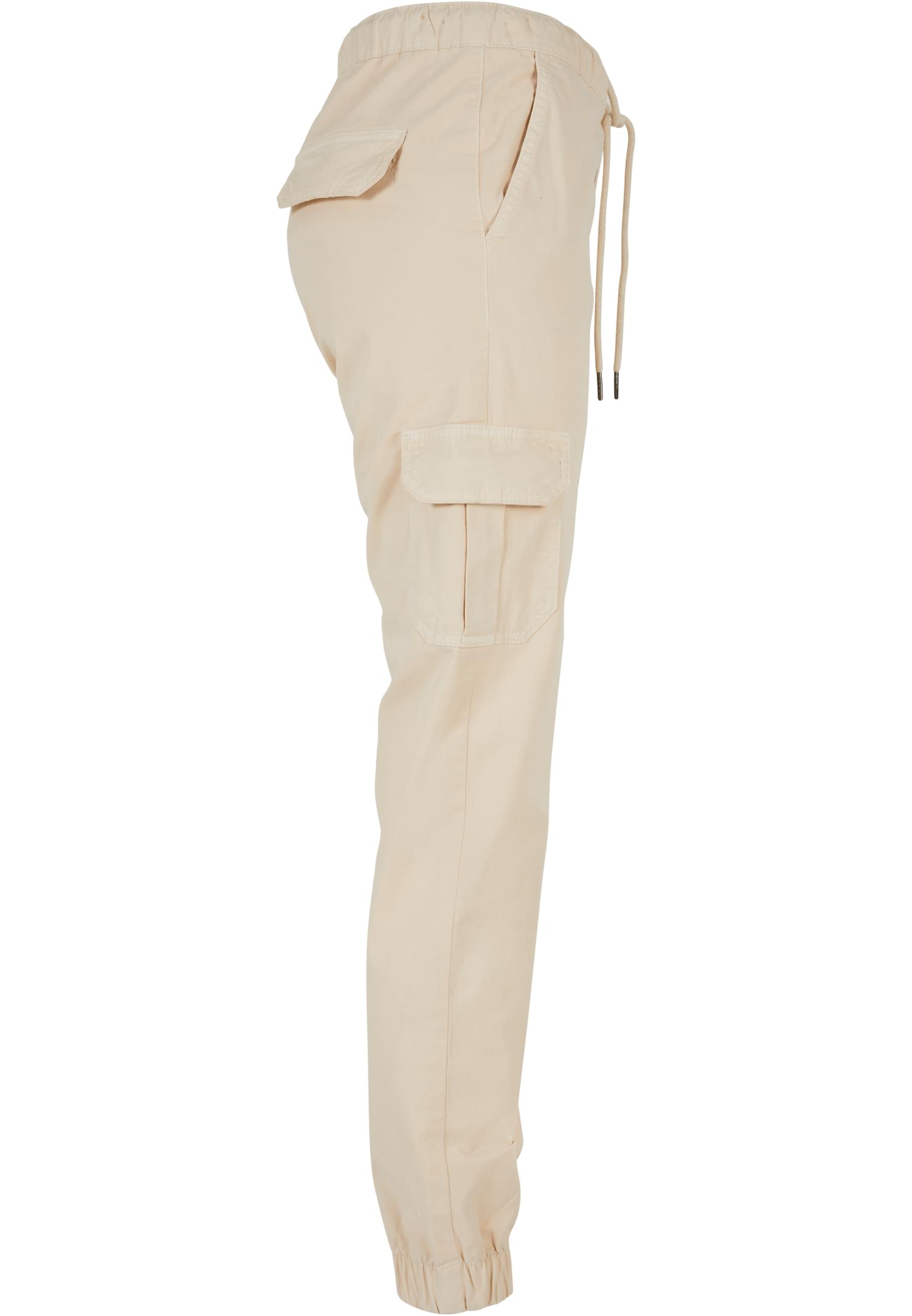 Ladies High Waist Cargo Jogging Pants | whitesand