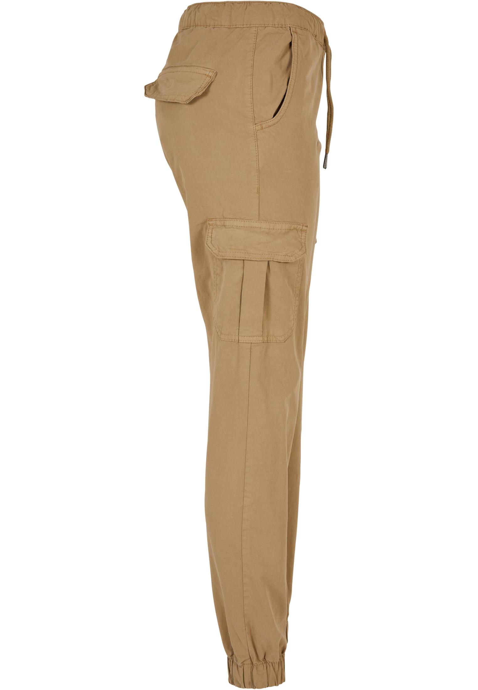 Ladies High Waist Cargo Jogging Pants | unionbeige