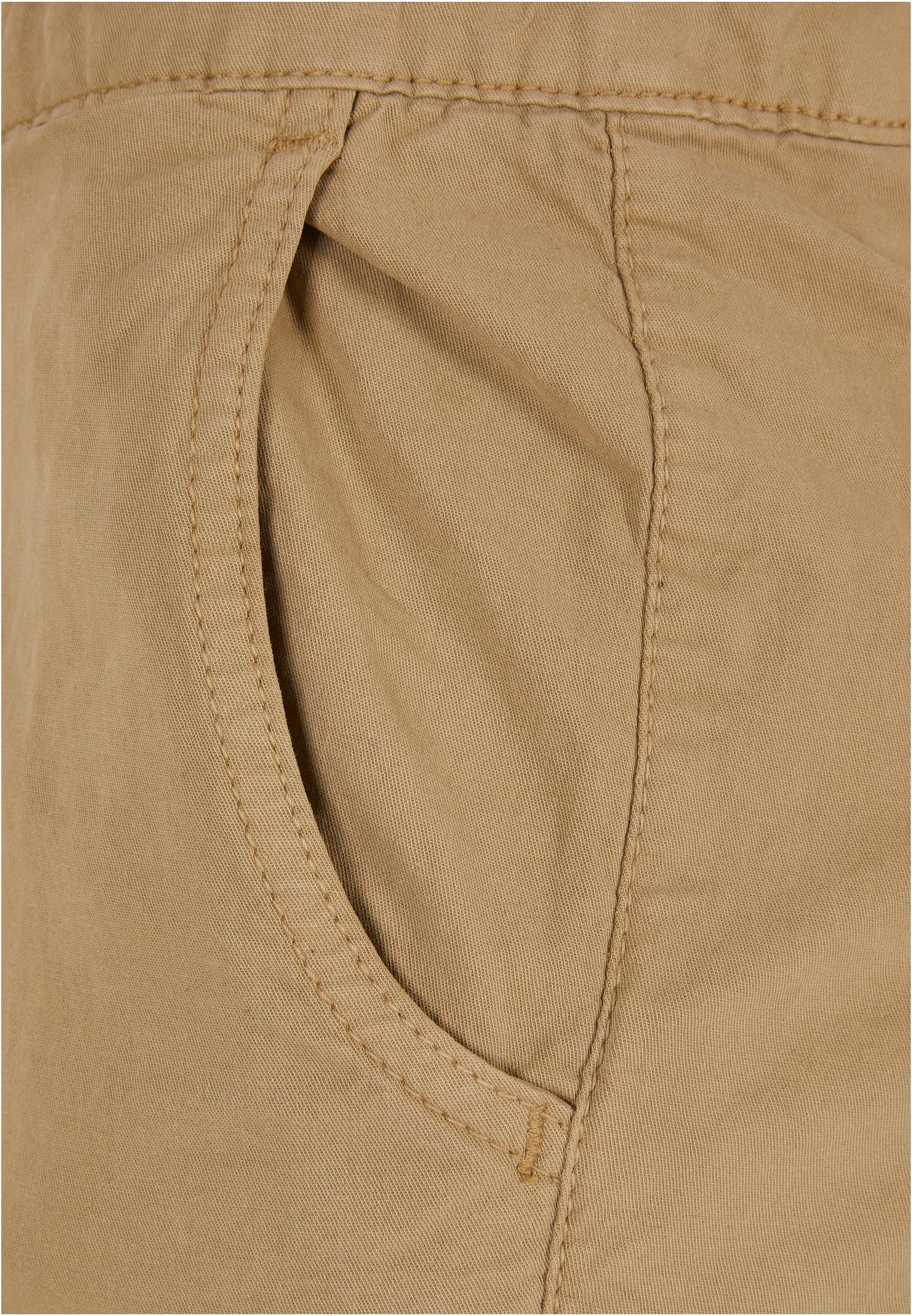 Ladies High Waist Cargo Jogging Pants | unionbeige