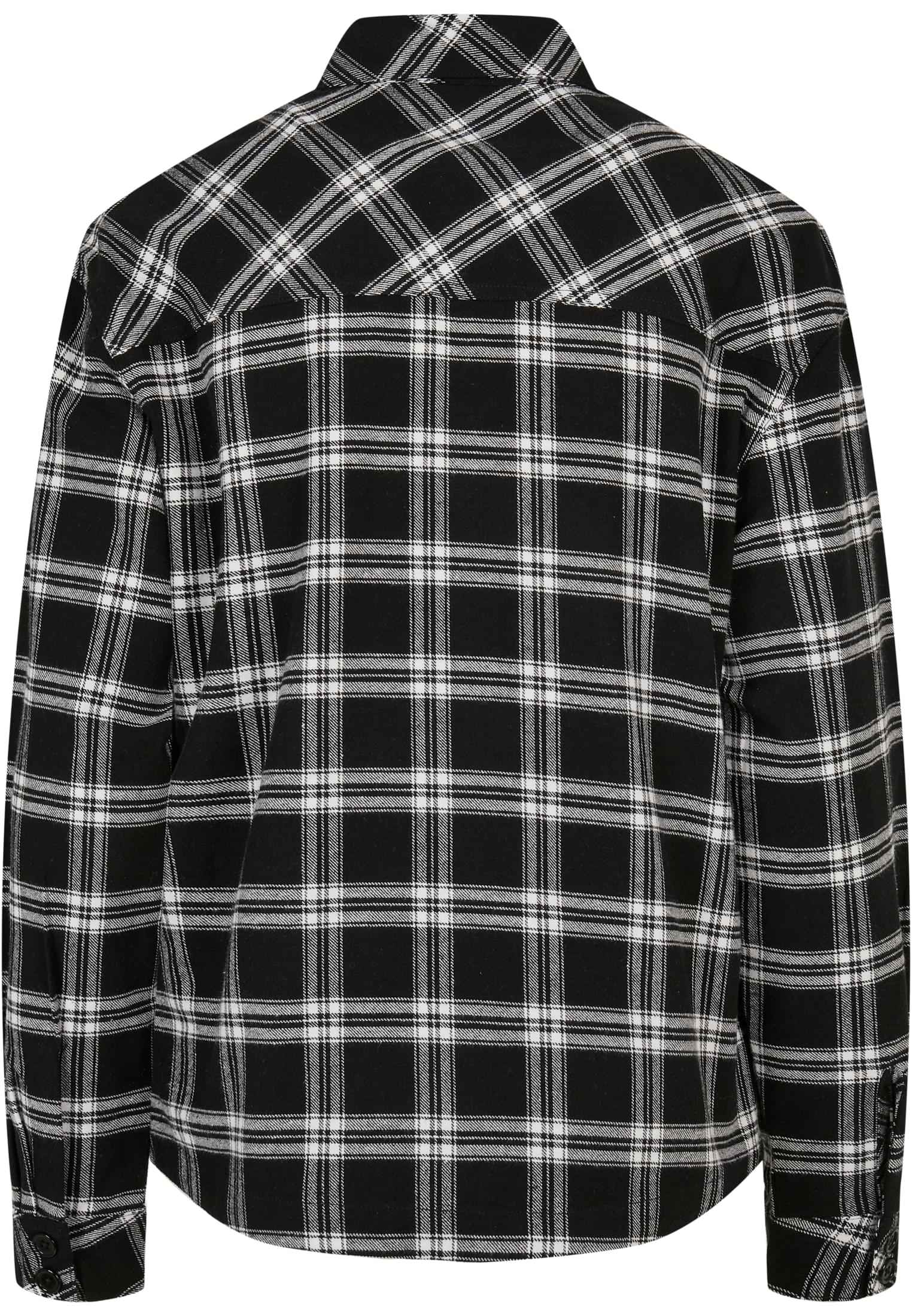 Ladies Oversized Overshirt | black/white