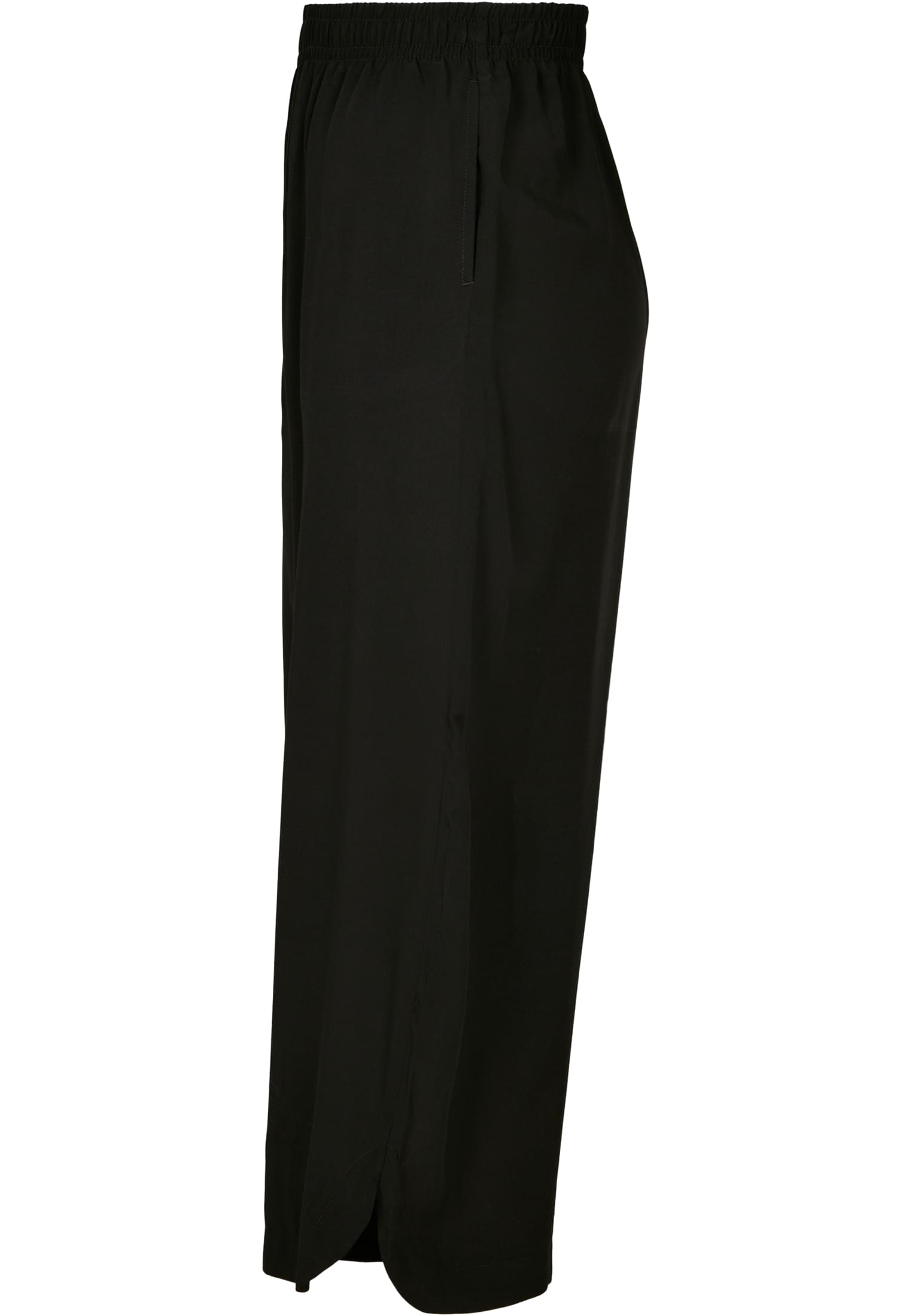 Ladies Wide Viscose Culotte | black