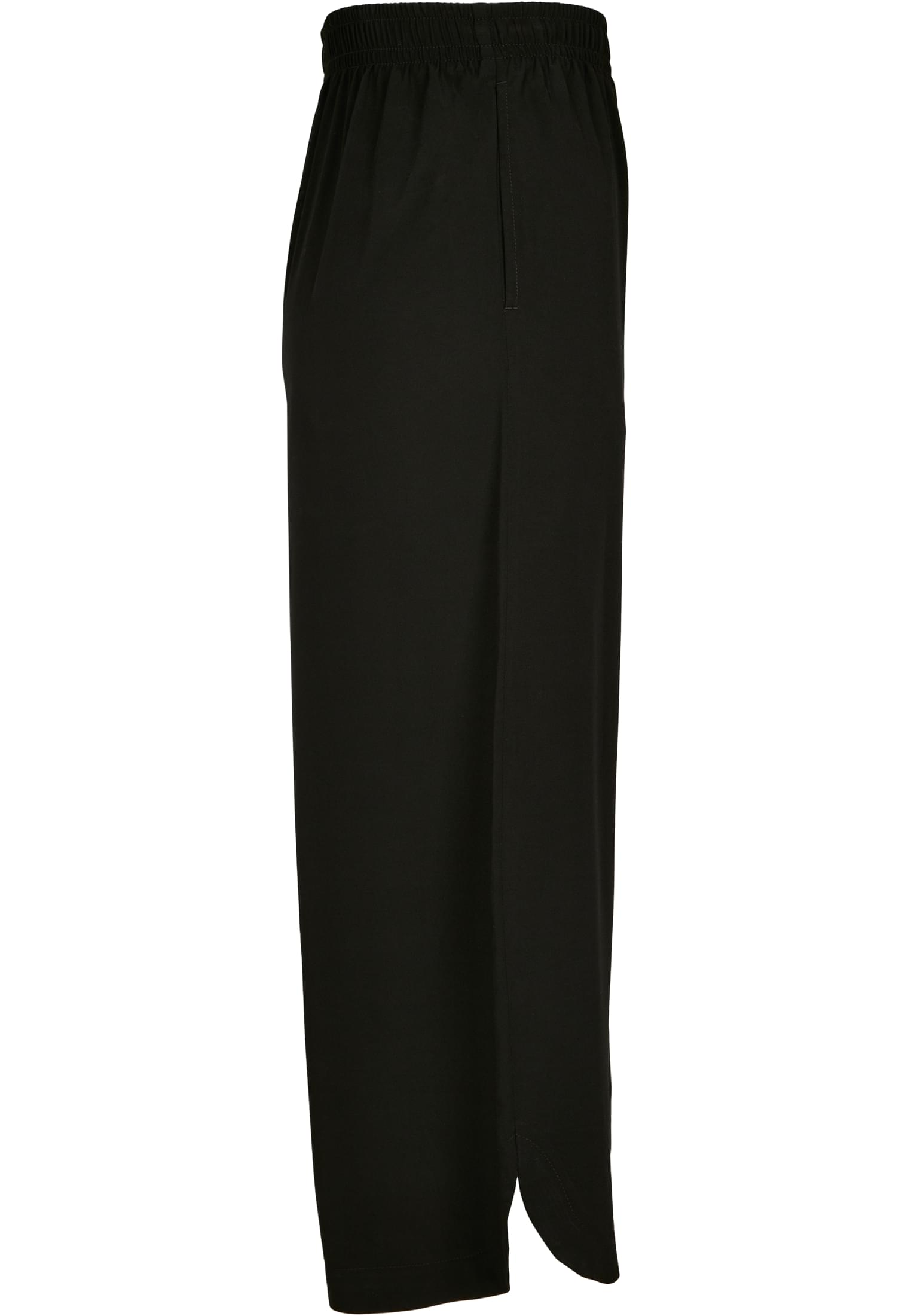 Ladies Wide Viscose Culotte | black