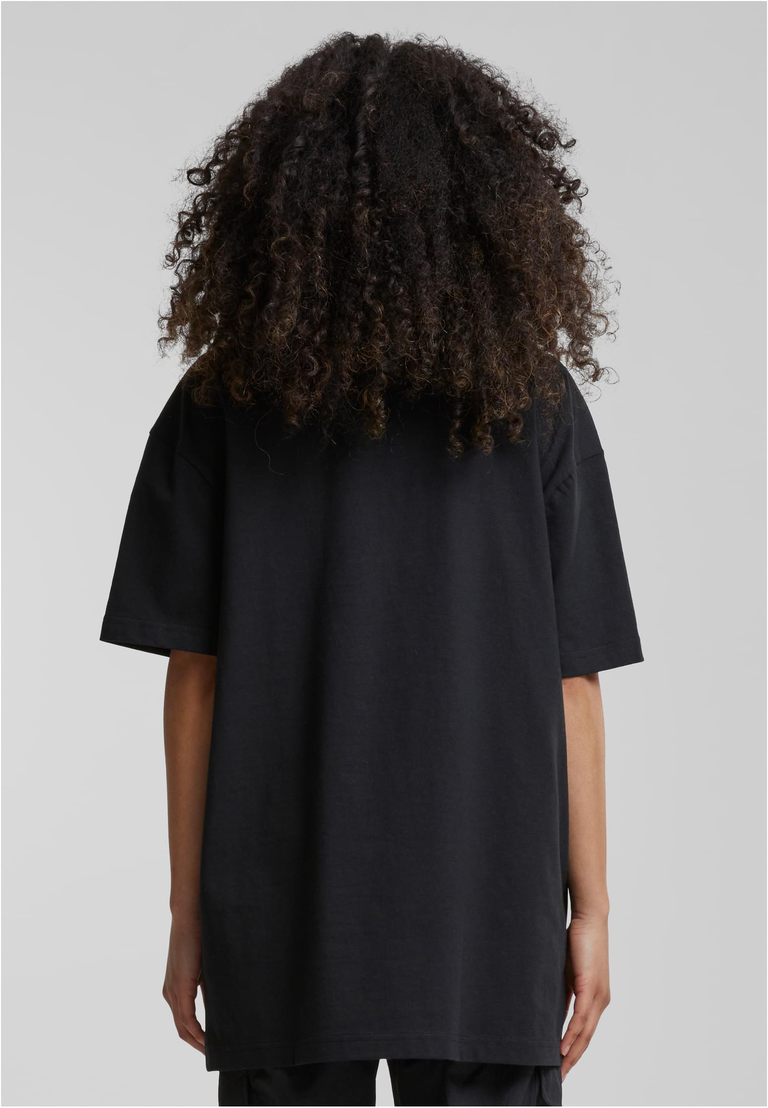 Ladies Oversized Boyfriend Tee | black