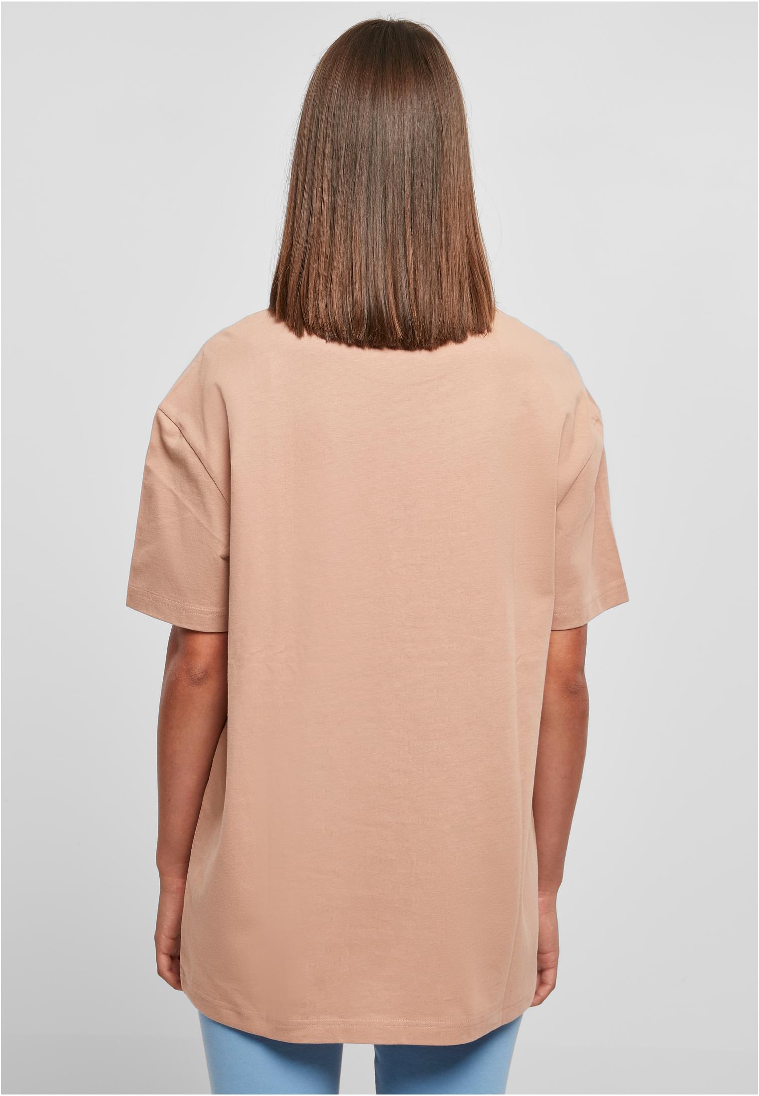 Ladies Oversized Boyfriend Tee | amber