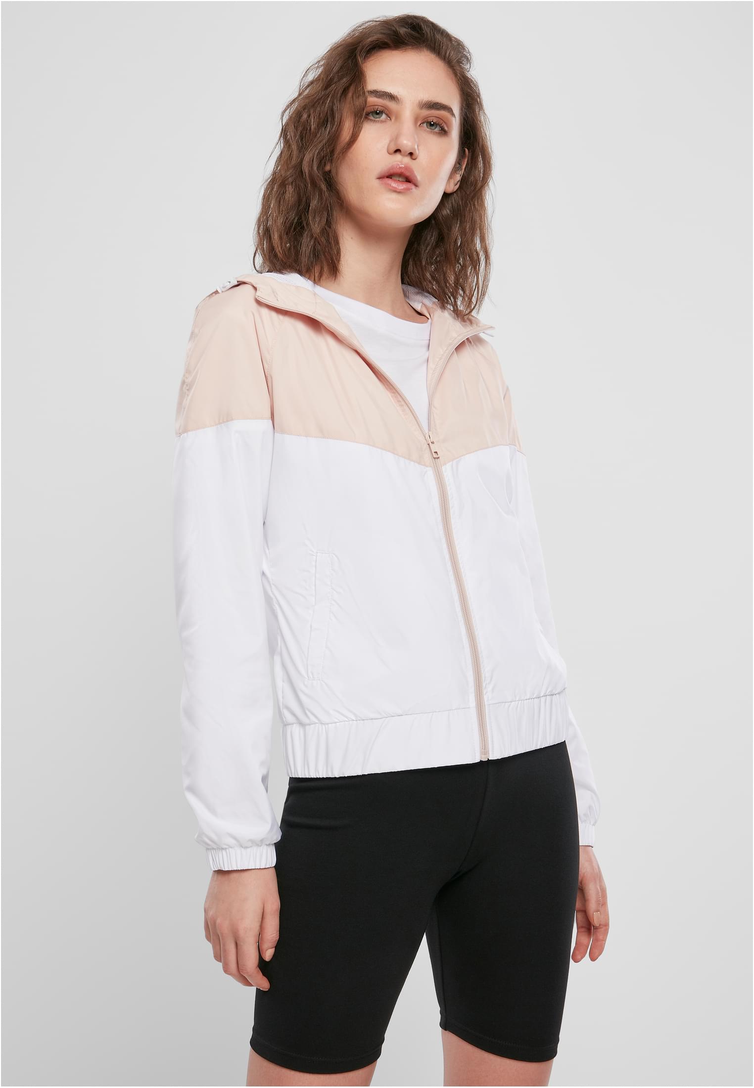 Ladies Arrow Windbreaker | lightpink/white