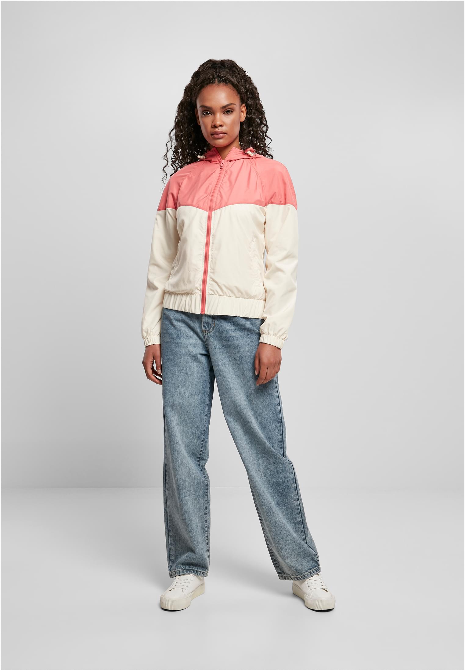 Ladies Arrow Windbreaker | palepink/whitesand