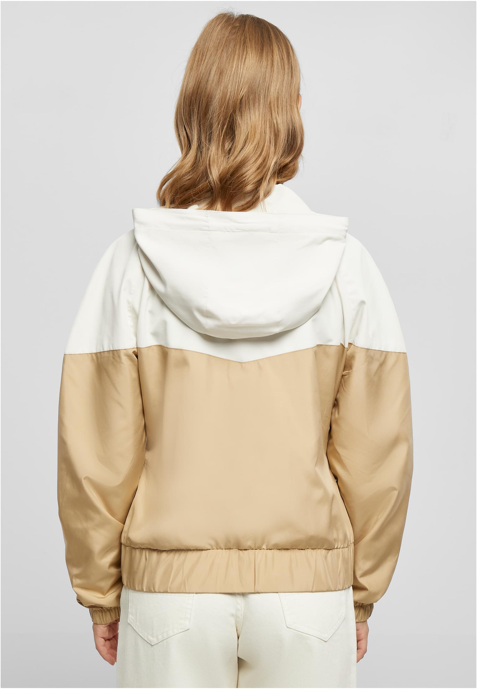 Ladies Arrow Windbreaker | whitesand/unionbeige