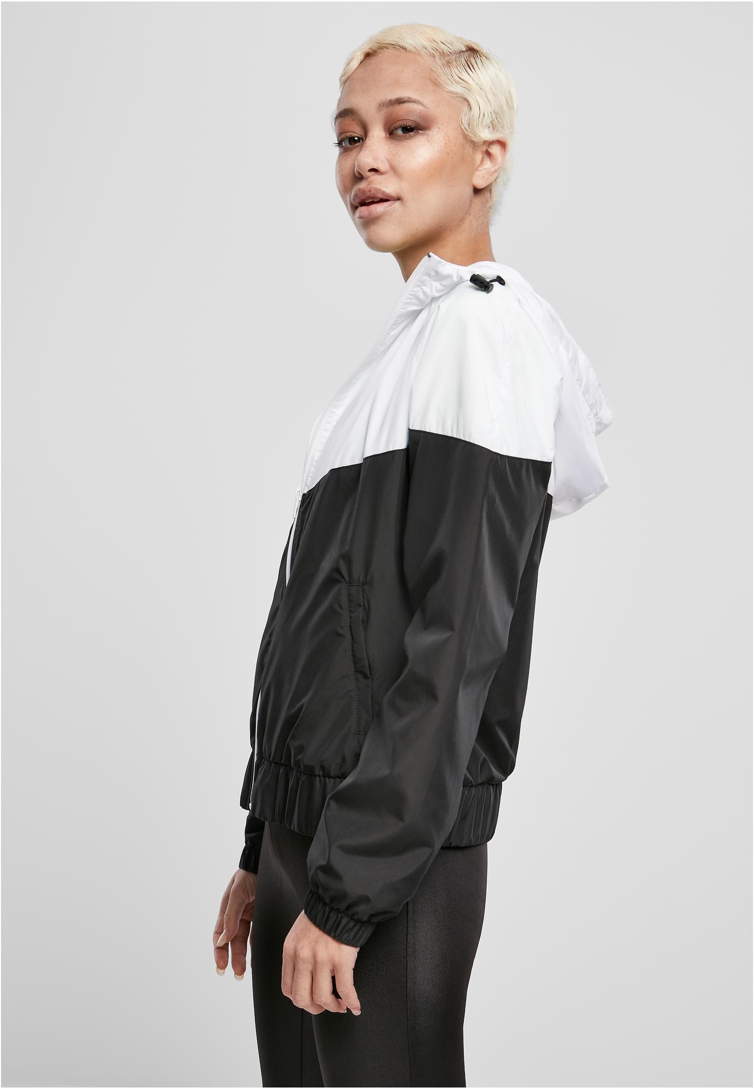 Ladies Arrow Windbreaker | white/black