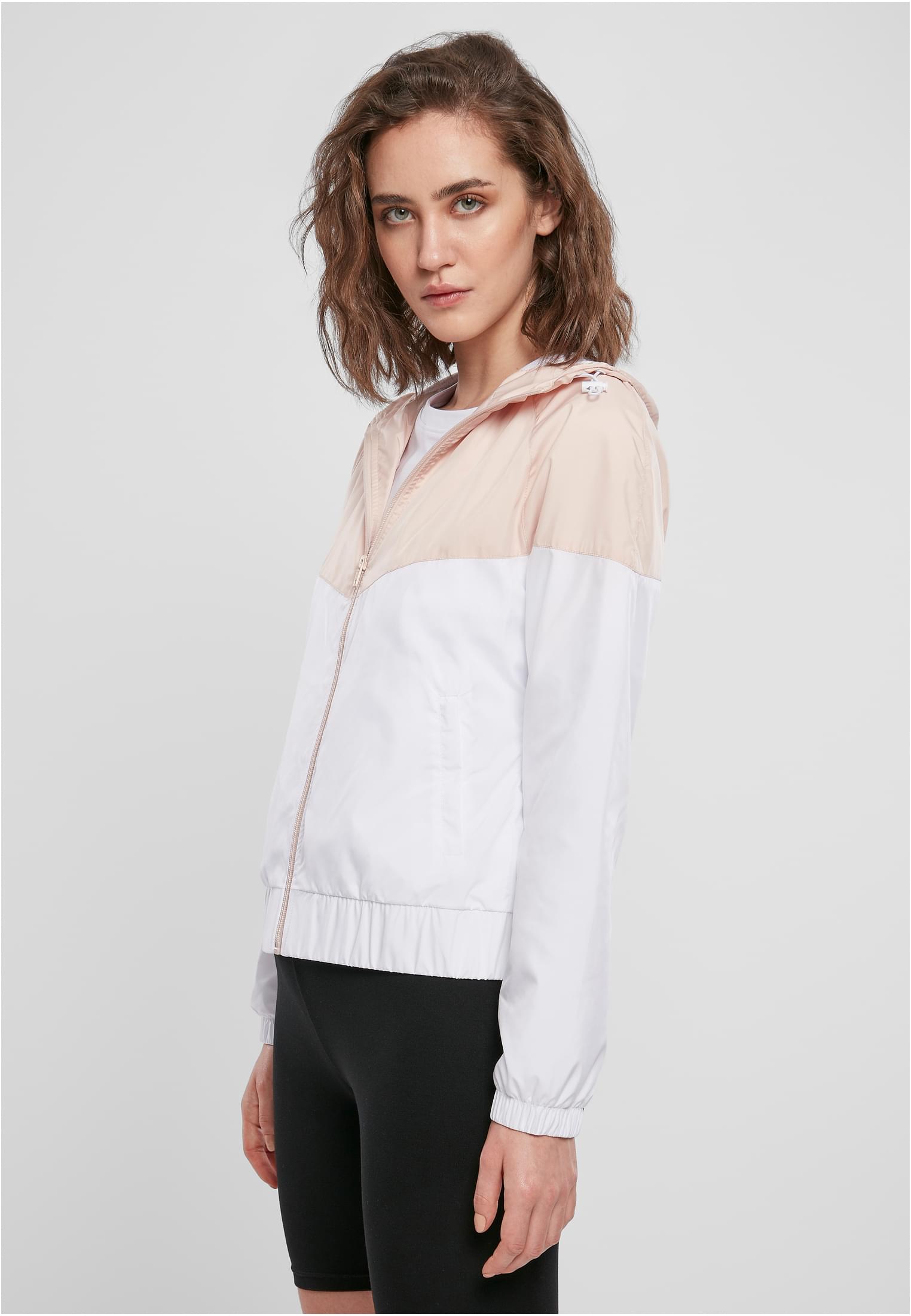 Ladies Arrow Windbreaker | lightpink/white