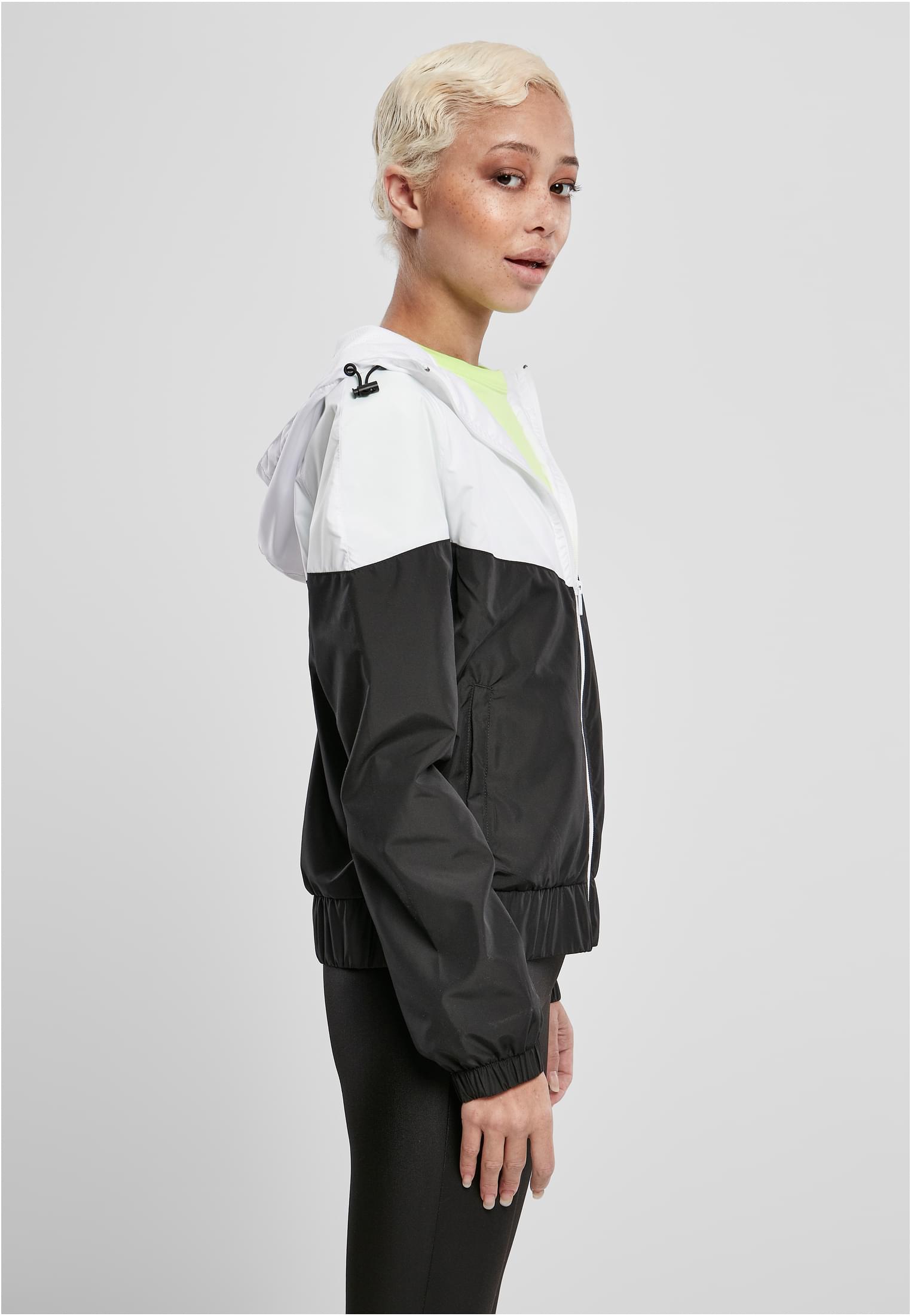 Ladies Arrow Windbreaker | white/black