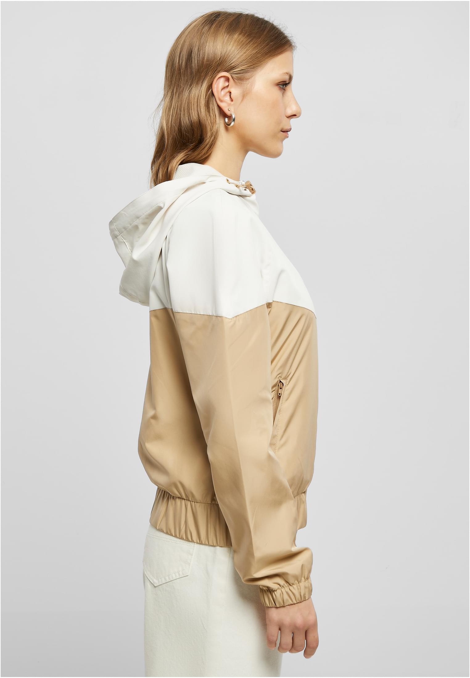 Ladies Arrow Windbreaker | whitesand/unionbeige