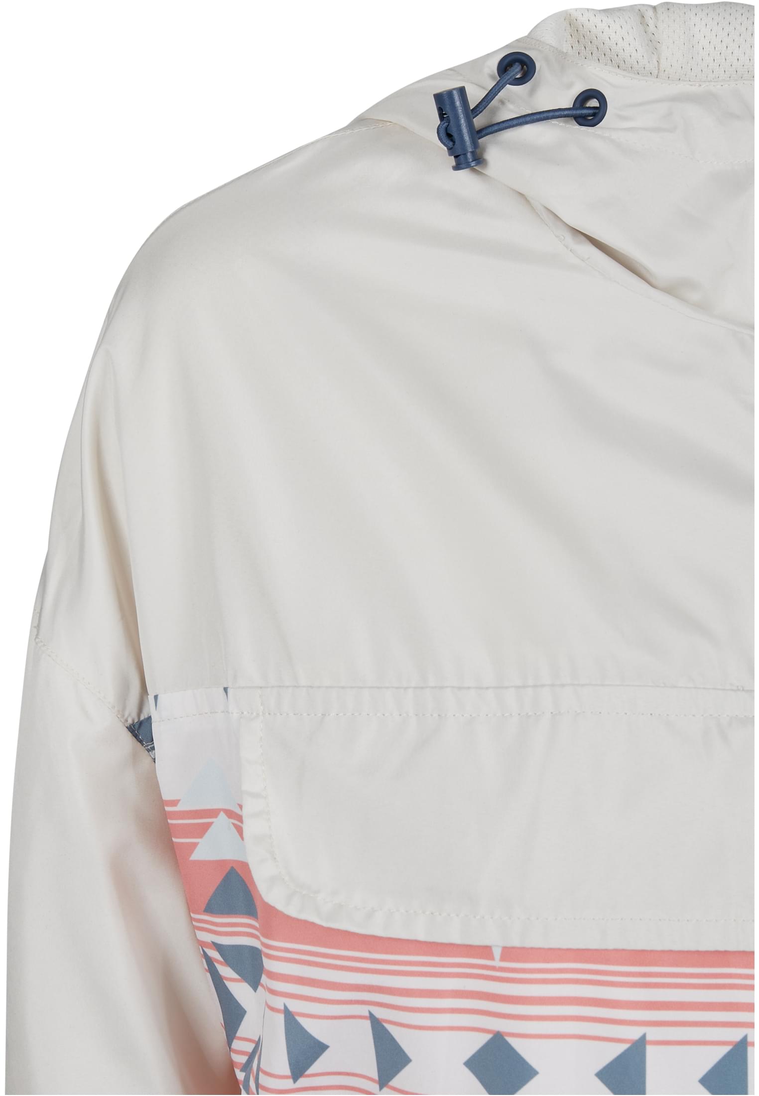 Ladies Extended Shoulder Pull Over Jacket | offwhite/summerinka