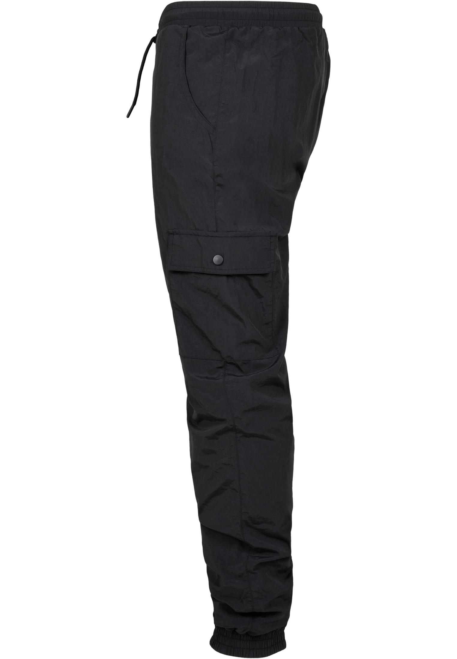 Cargo Nylon Track Pants | black