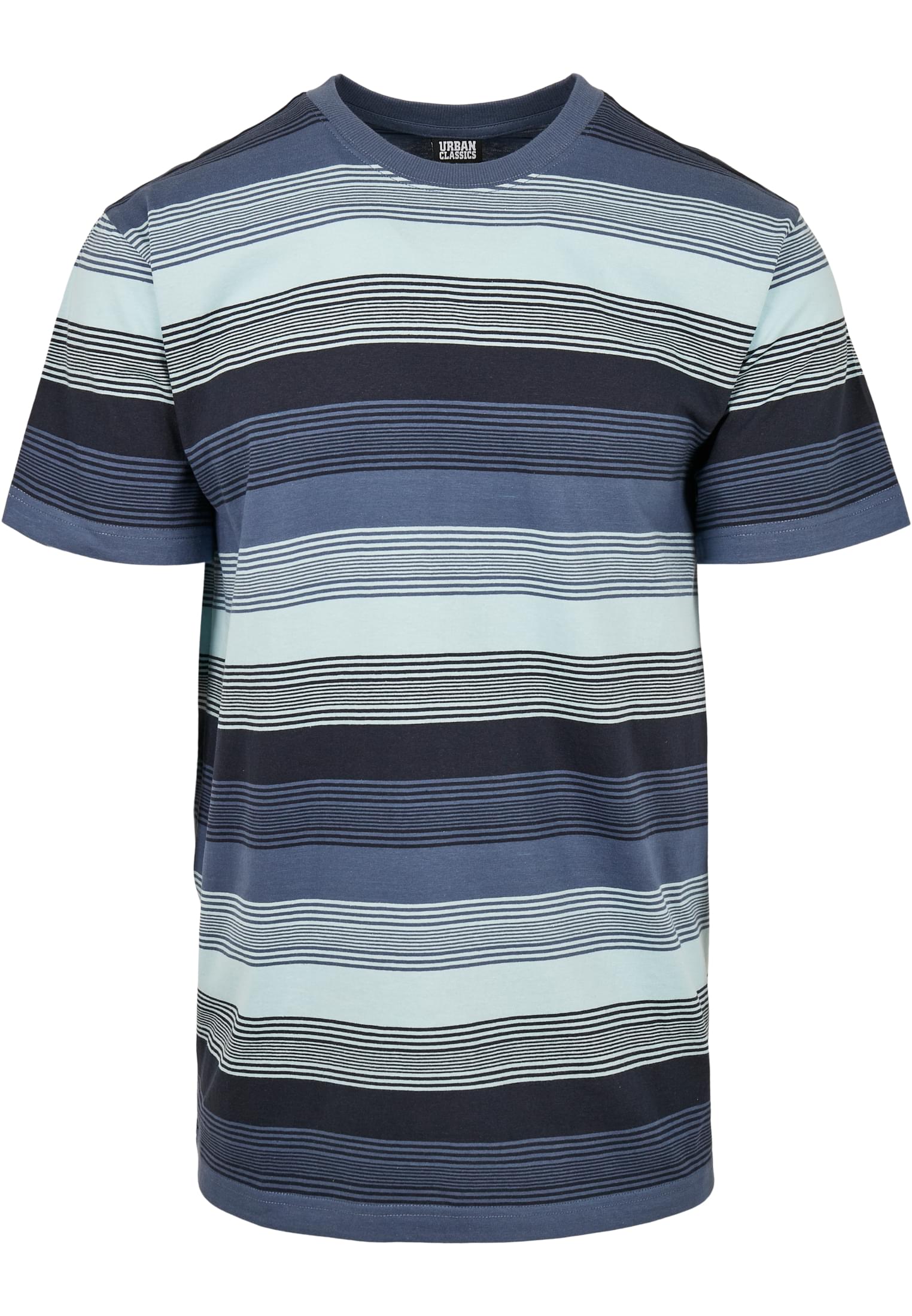 Yarn Dyed Sunrise Stripe Tee | vintageblue