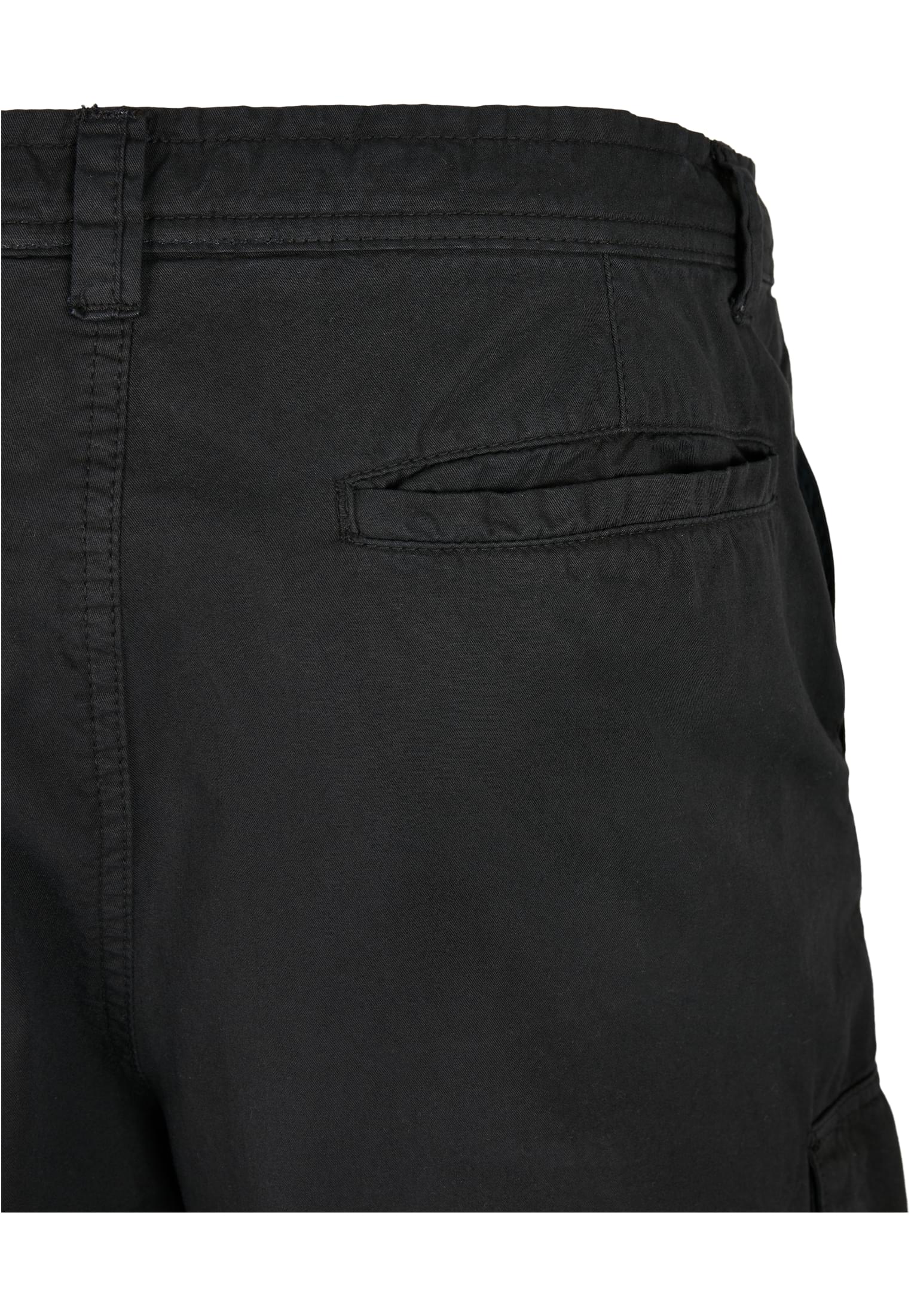 Tapered Double Cargo Pants | black