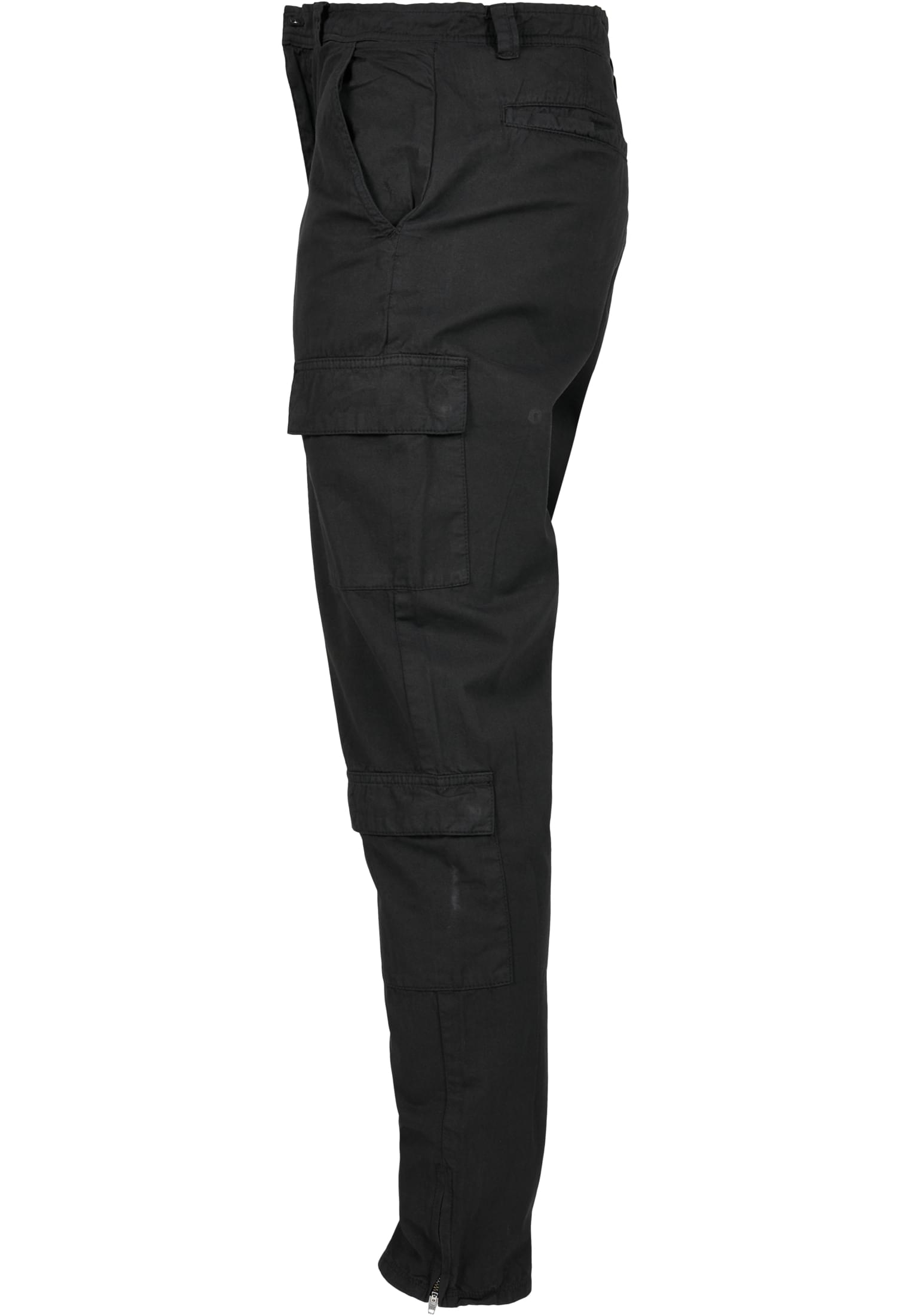 Tapered Double Cargo Pants | black