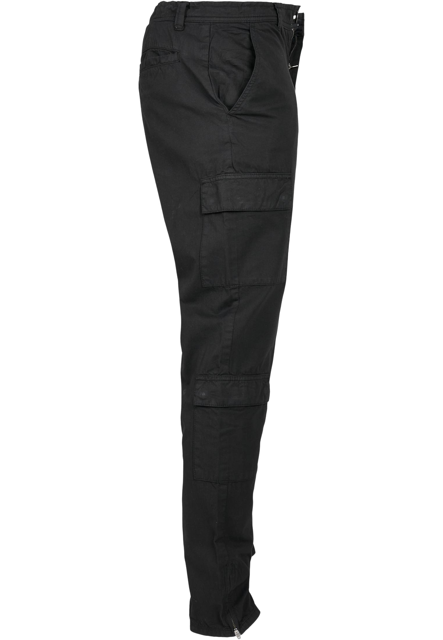 Tapered Double Cargo Pants | black