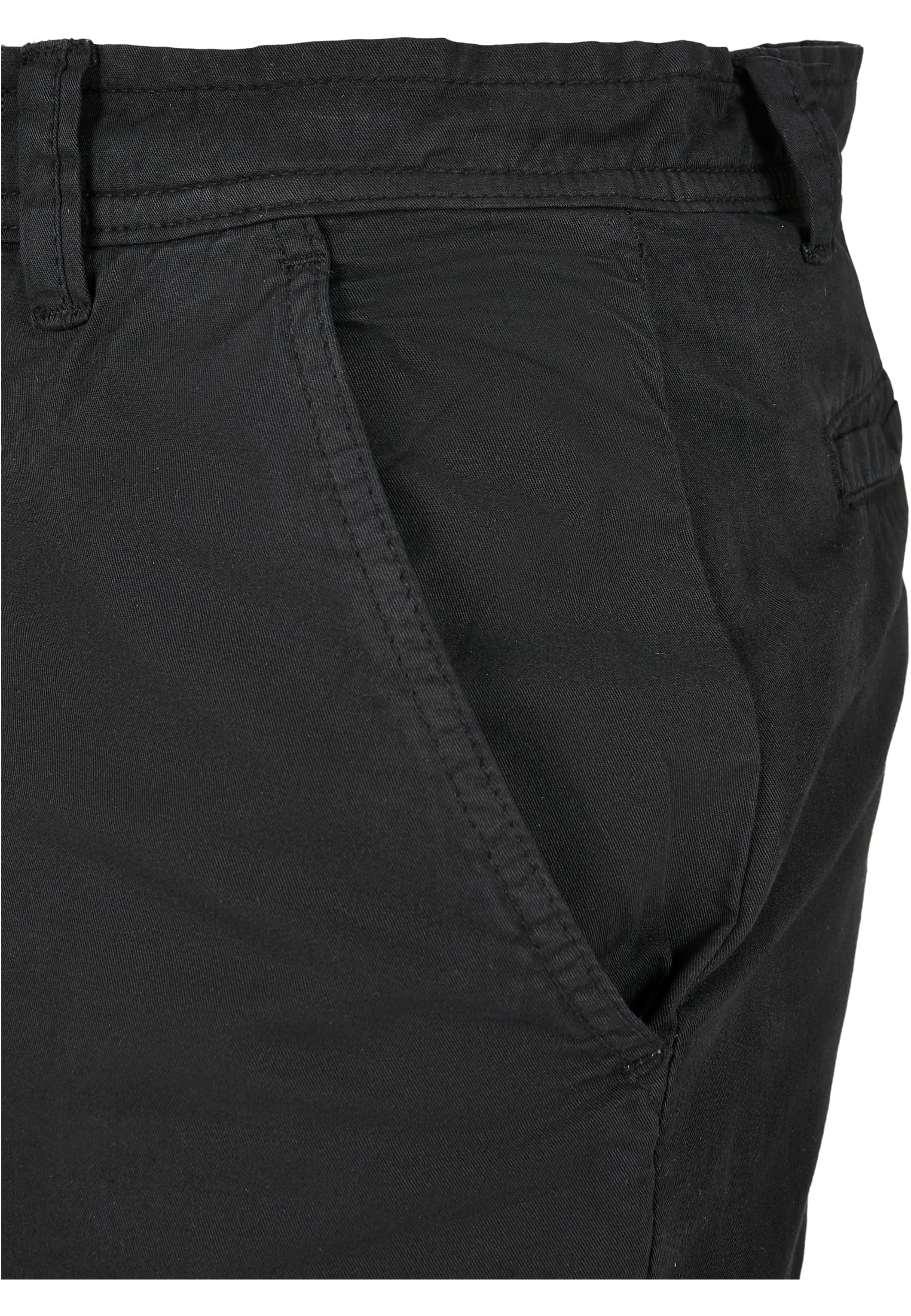 Tapered Double Cargo Pants | black