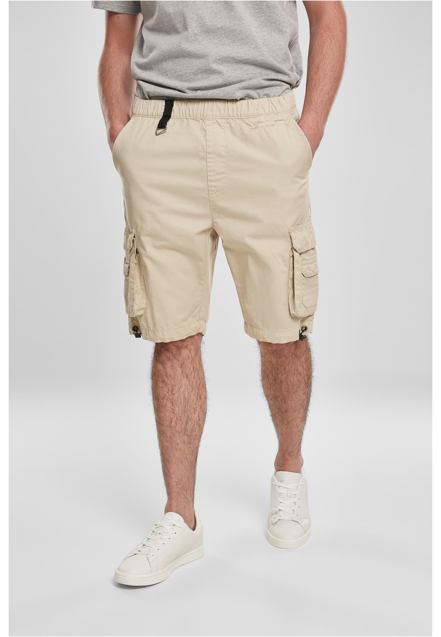 Double Pocket Cargo Shorts | concrete