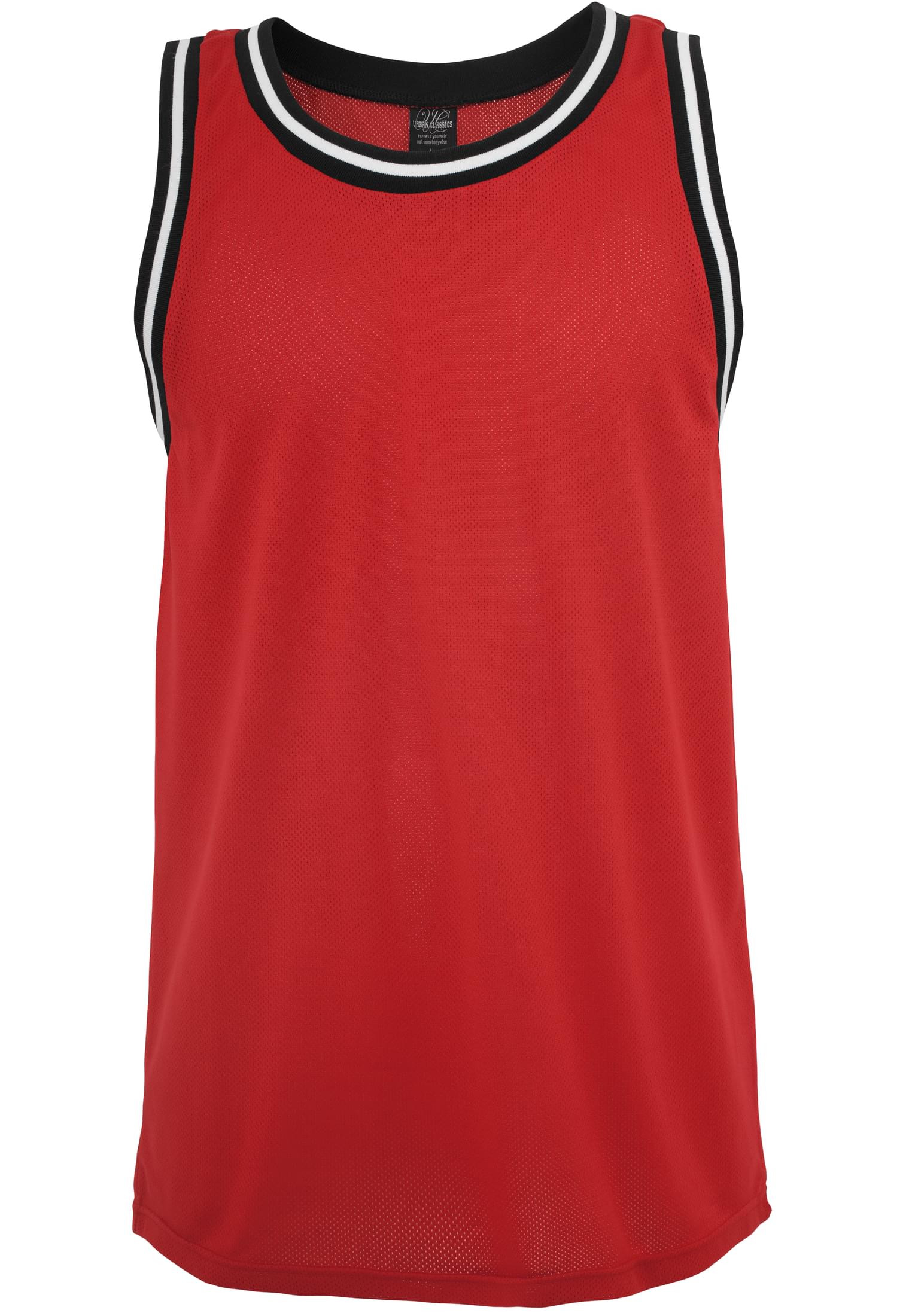 Mesh Tanktop | red/blk