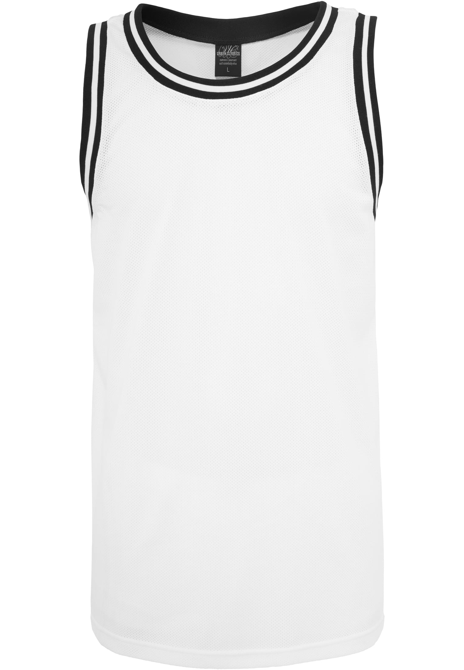 Mesh Tanktop | wht/blk