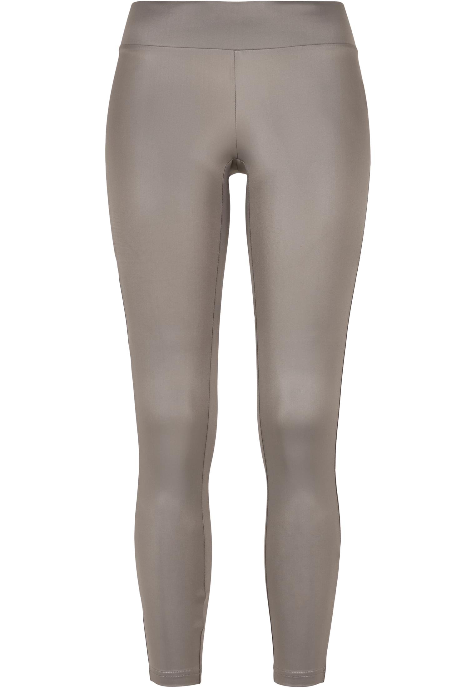 Ladies Synthetic Leather Leggings | asphalt