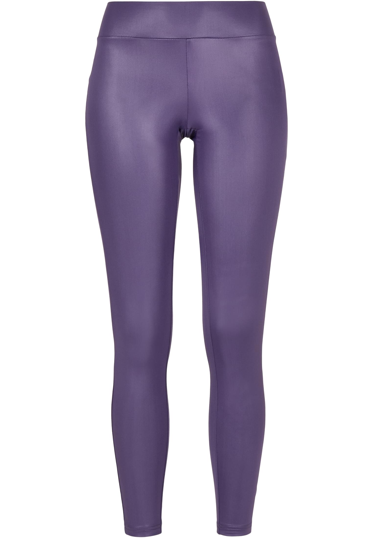 Ladies Synthetic Leather Leggings | darkduskviolet