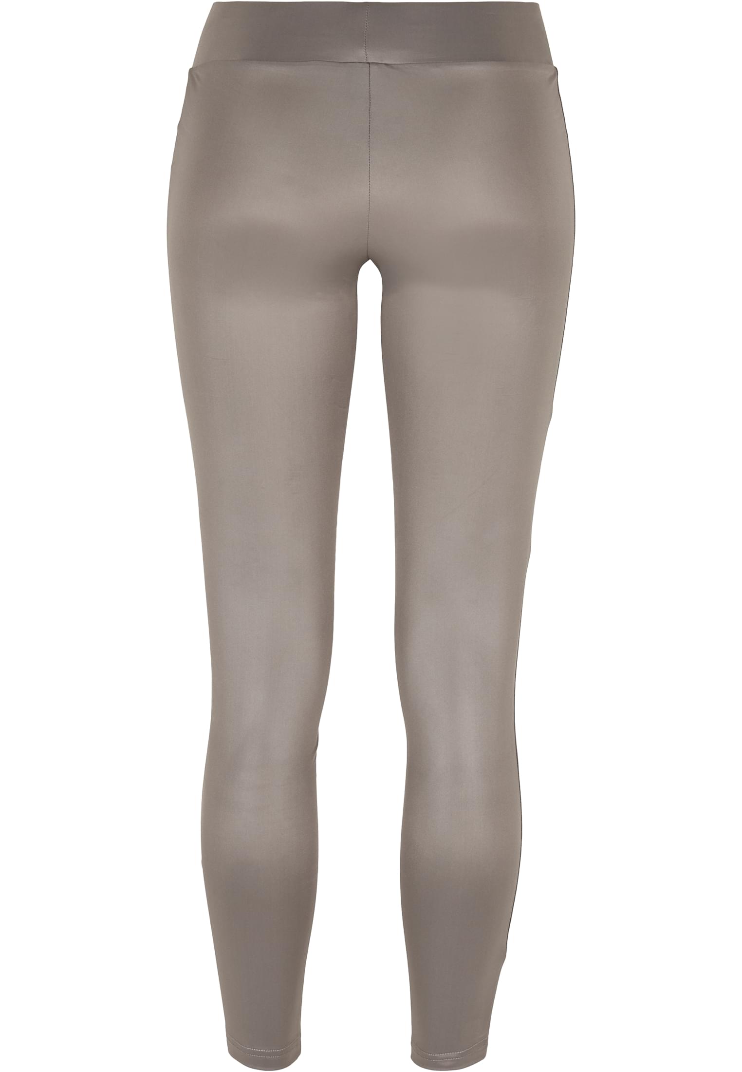 Ladies Synthetic Leather Leggings | asphalt