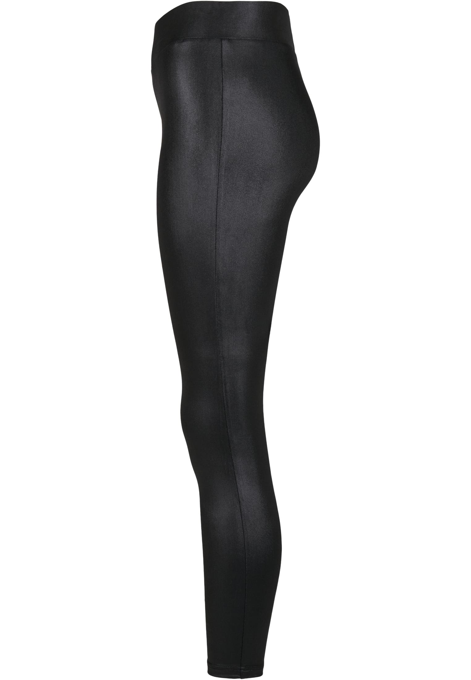 Ladies Synthetic Leather Leggings | black