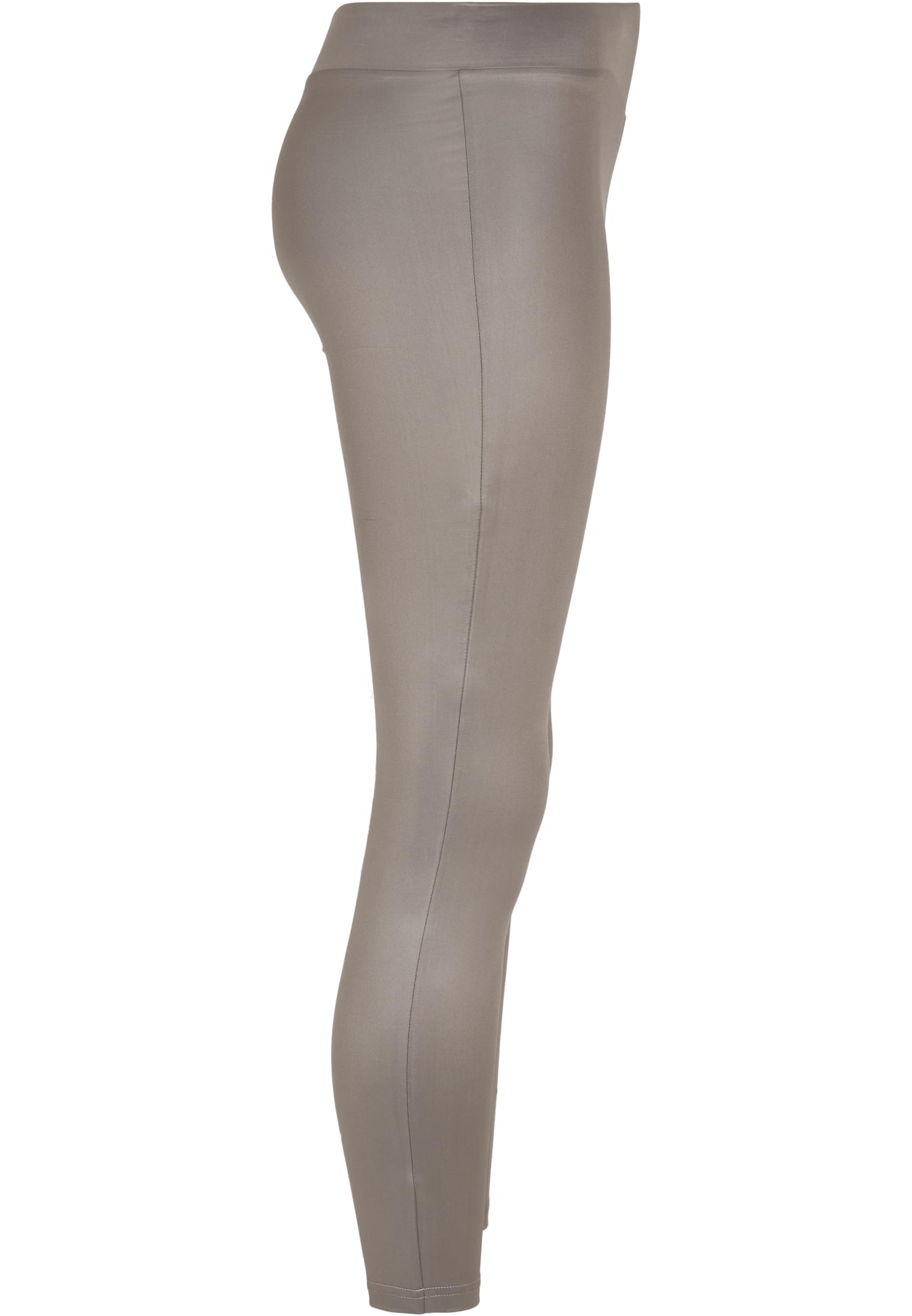 Ladies Synthetic Leather Leggings | asphalt