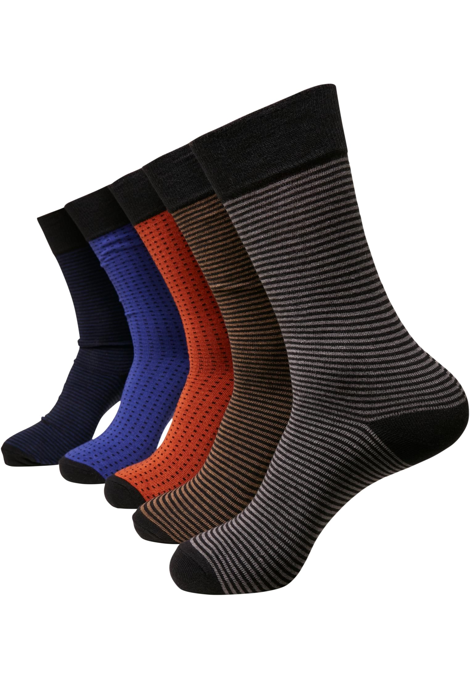 Stripes and Dots Socks 5-Pack | multicolor