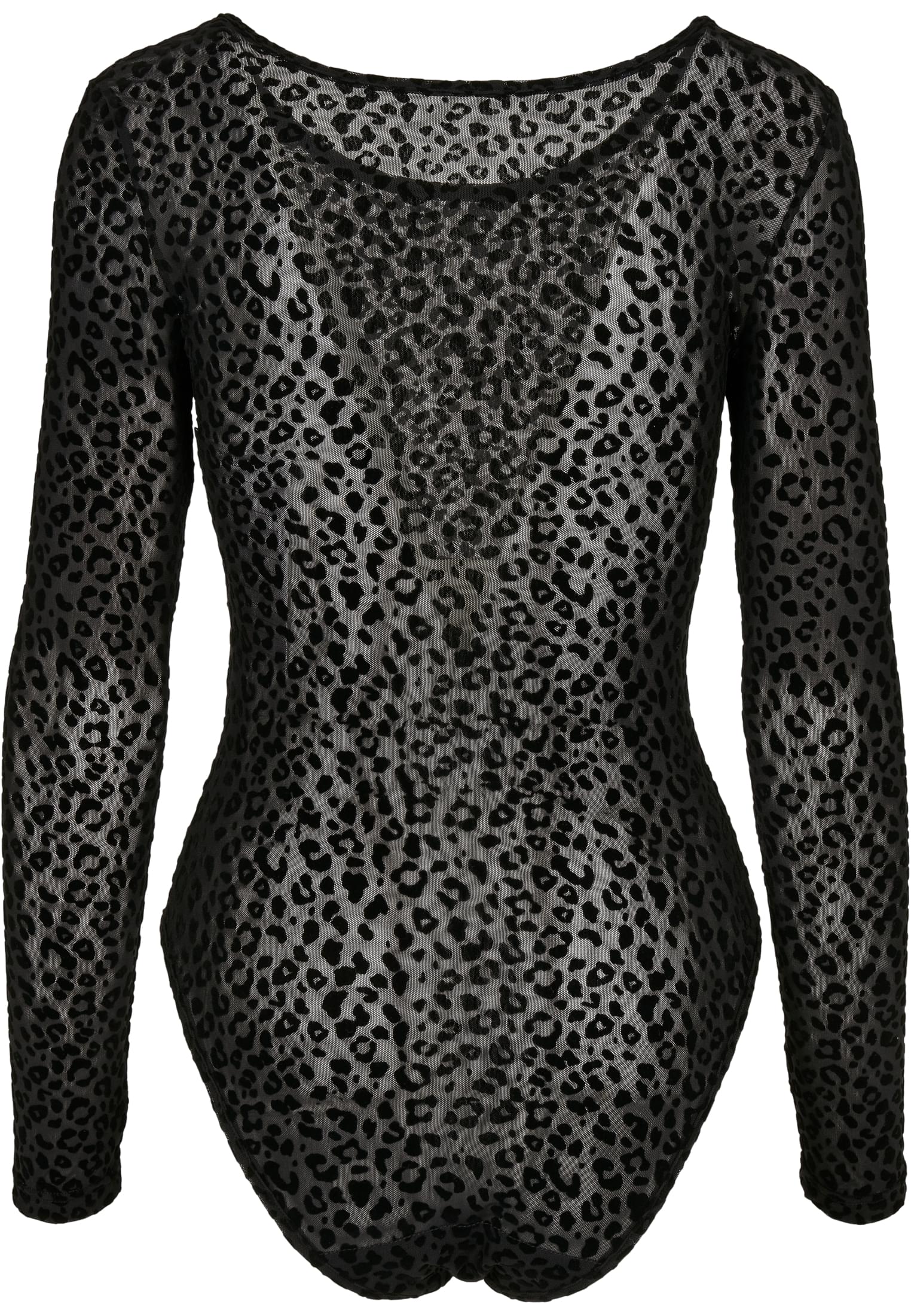 Ladies Flock Lace Body | black