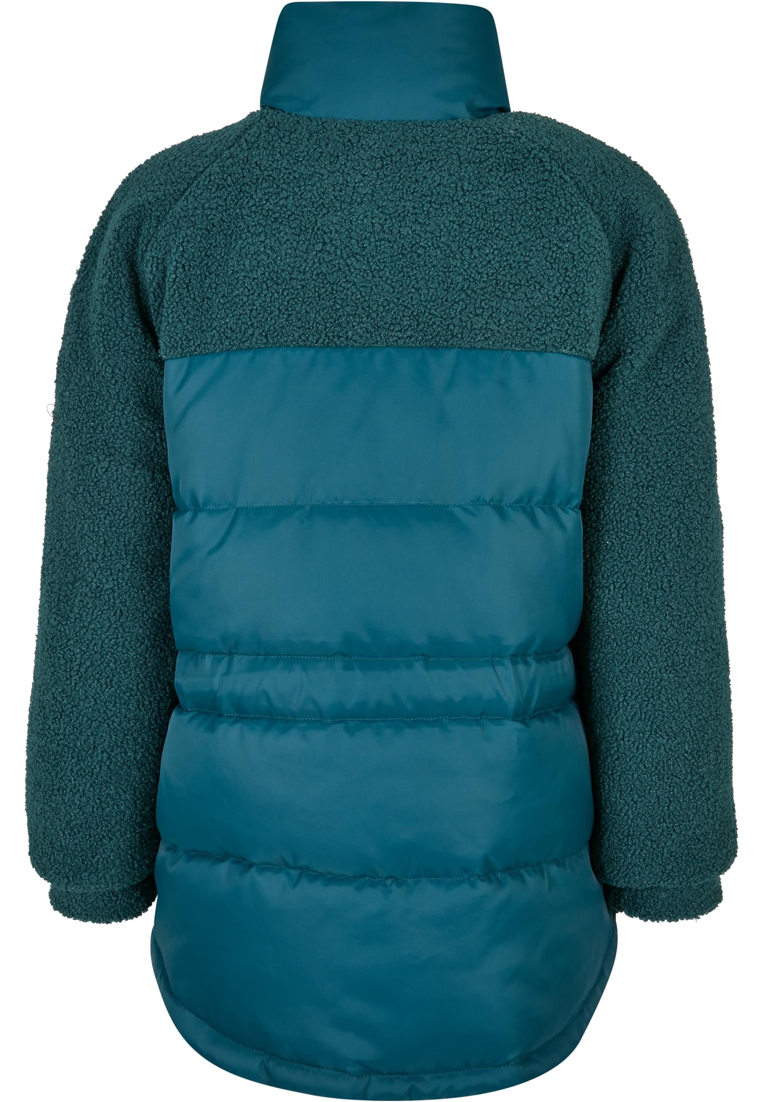 Ladies Sherpa Mix Puffer Jacket | jasper