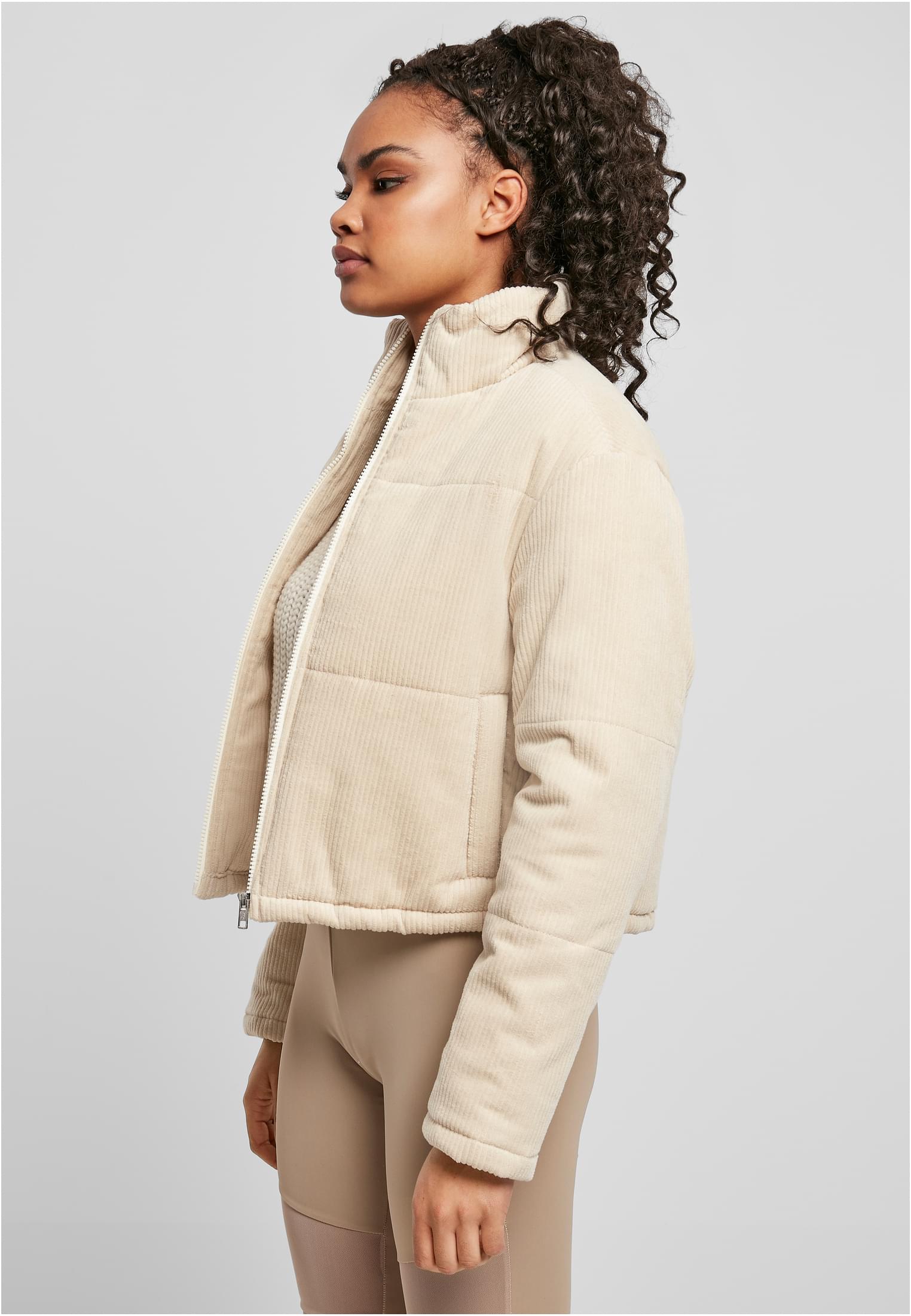 Ladies Corduroy Puffer Jacket | whitesand