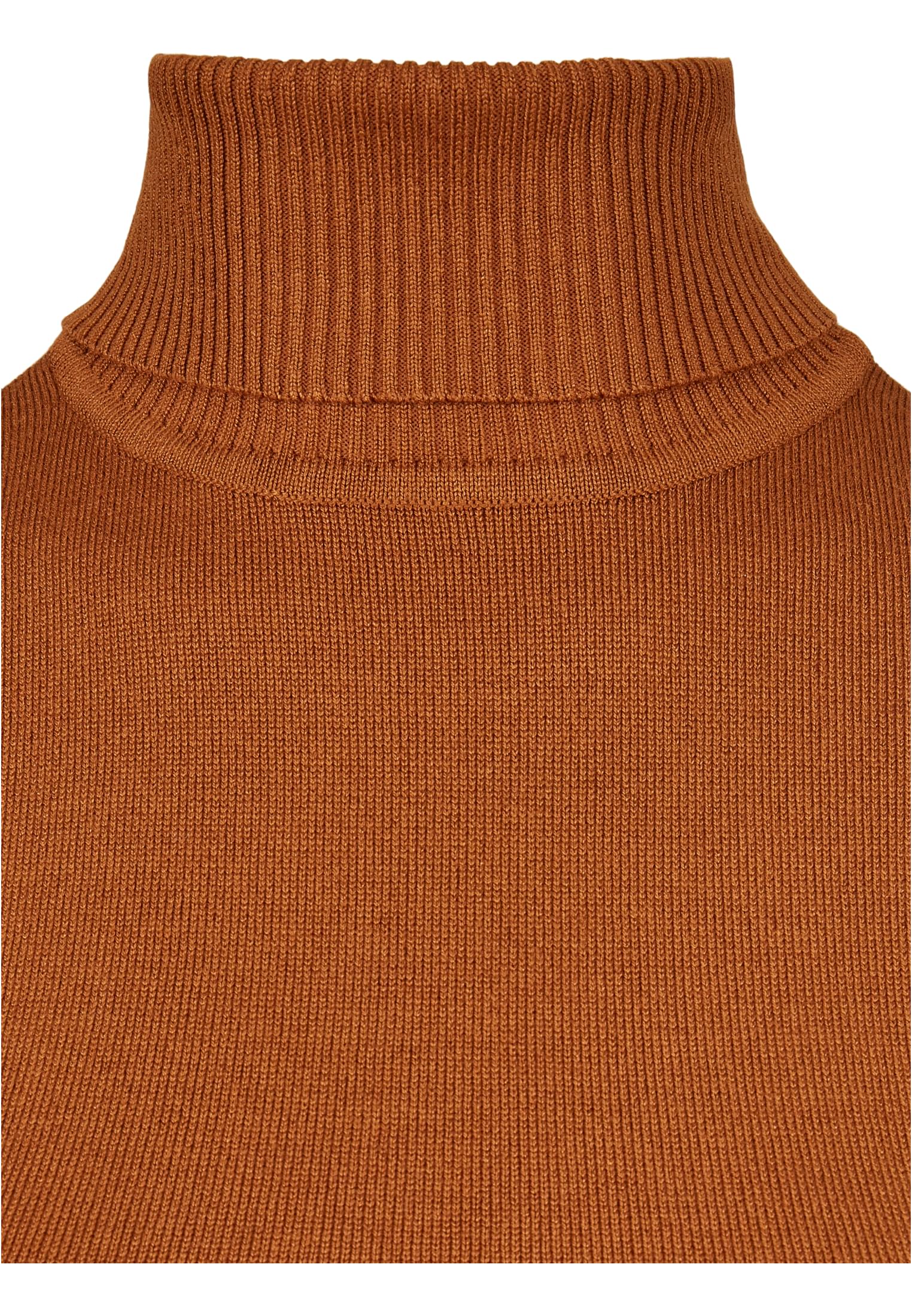 Ladies Basic Turtleneck Sweater | toffee