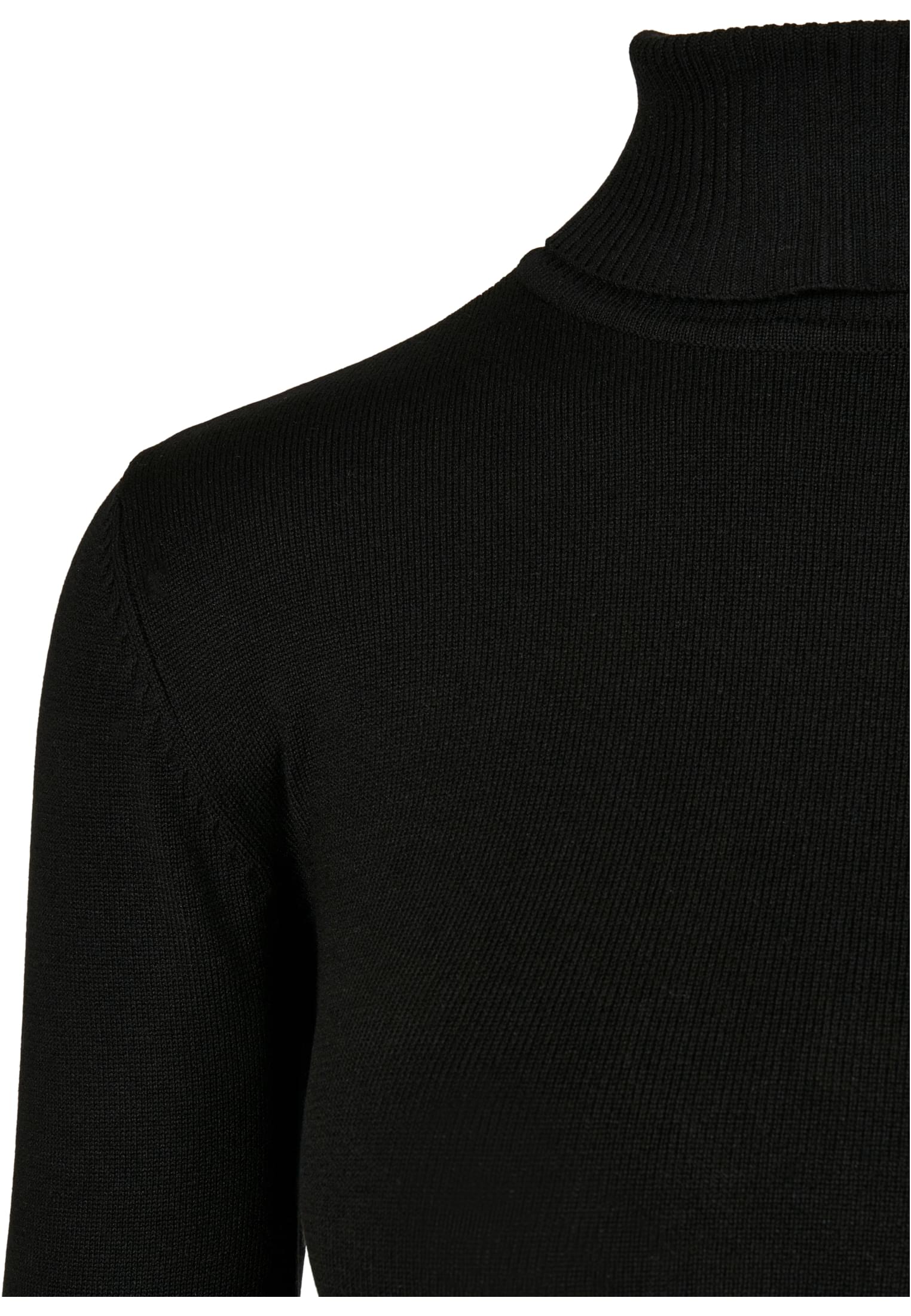 Ladies Basic Turtleneck Sweater | black