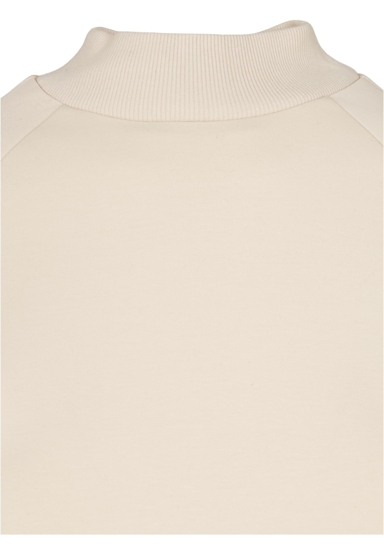 Ladies Interlock Short Turtleneck Crew | sand