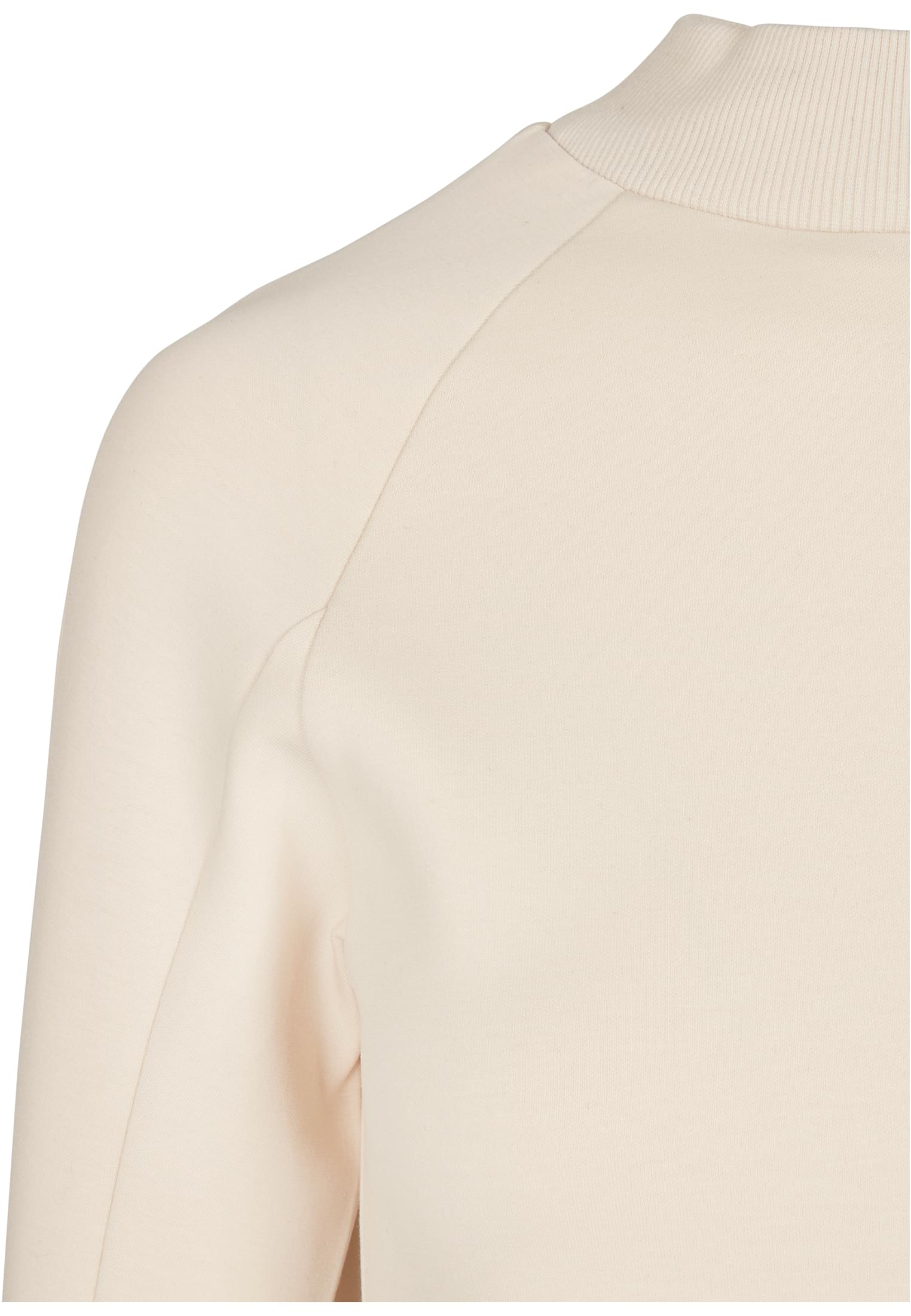 Ladies Interlock Short Turtleneck Crew | sand